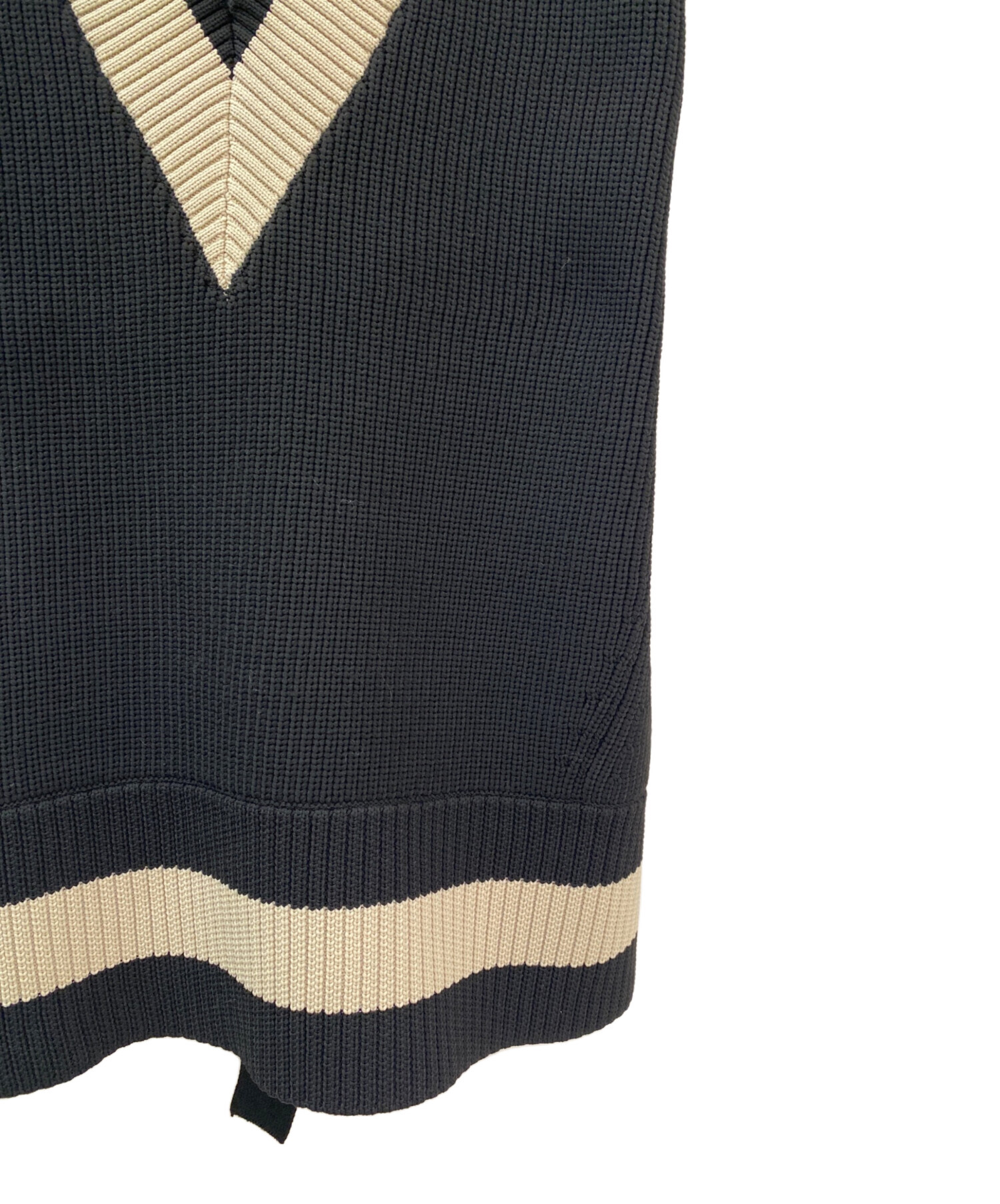 中古・古着通販】LE PHIL (ル フィル) スポンディッシュラインニット