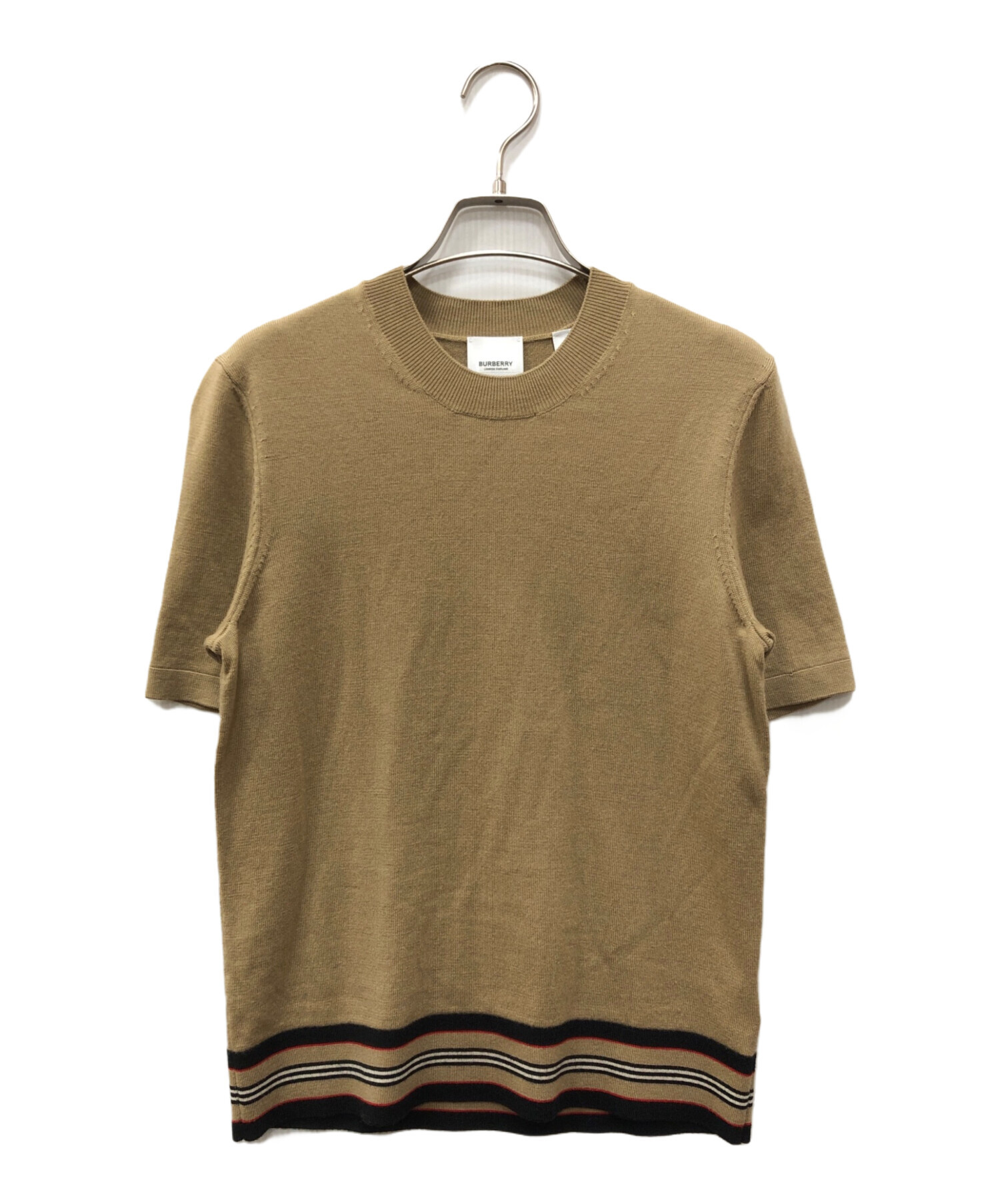 中古・古着通販】BURBERRY (バーバリー) ショートスリーブニット