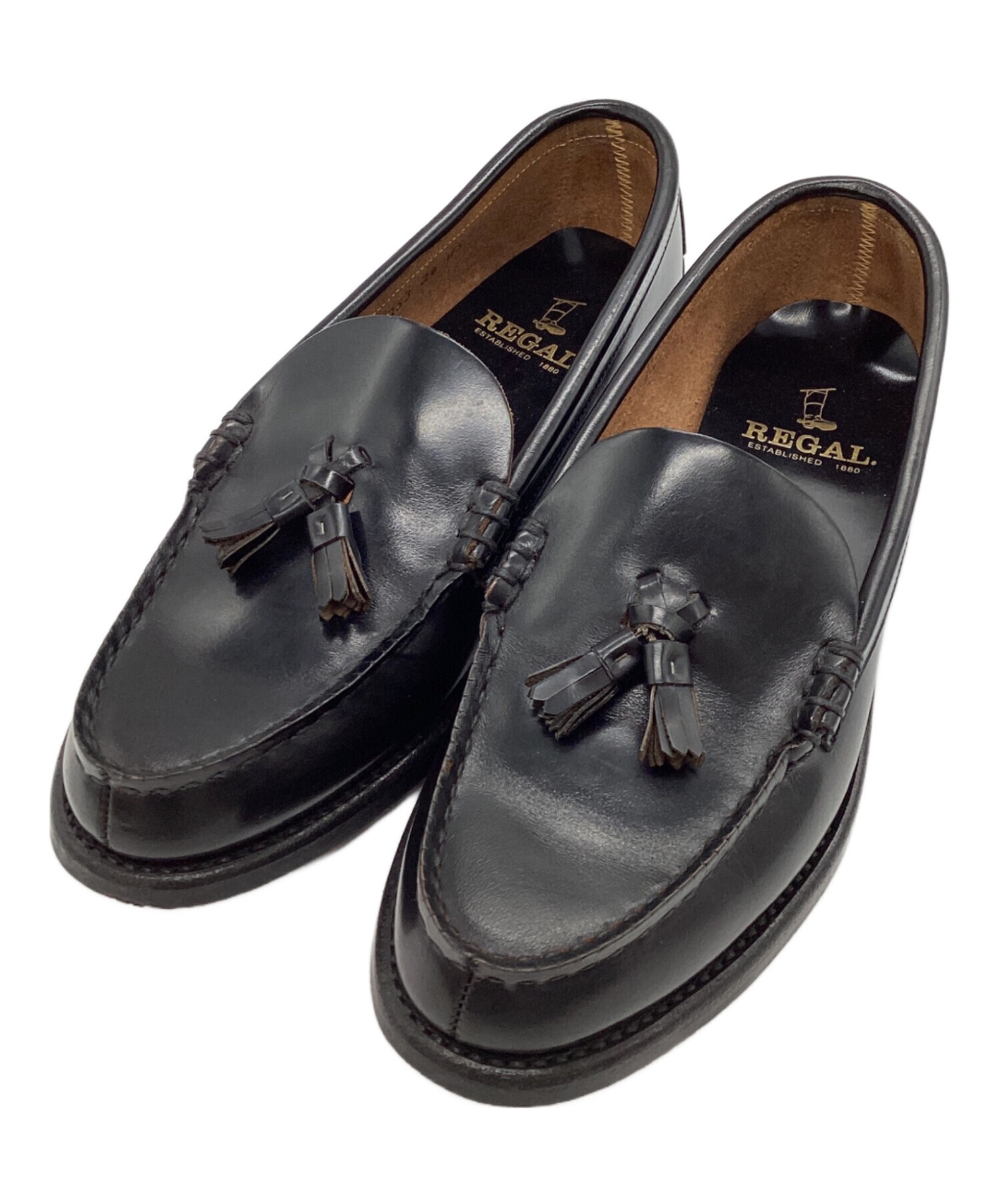 中古・古着通販】REGAL (リーガル) タッセルローファー ブラック 
