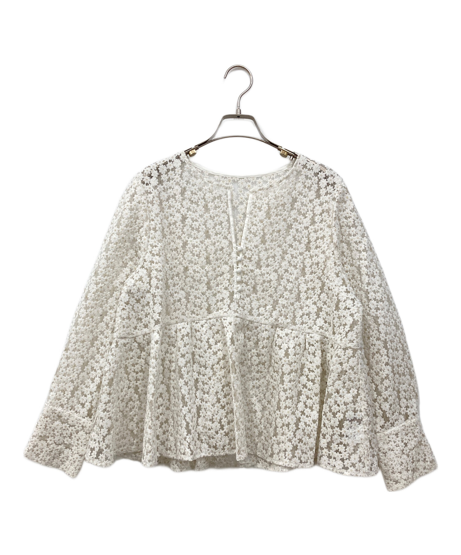 中古・古着通販】JUSGLITTY (ジャスグリッティー) ミニブーケ刺繍