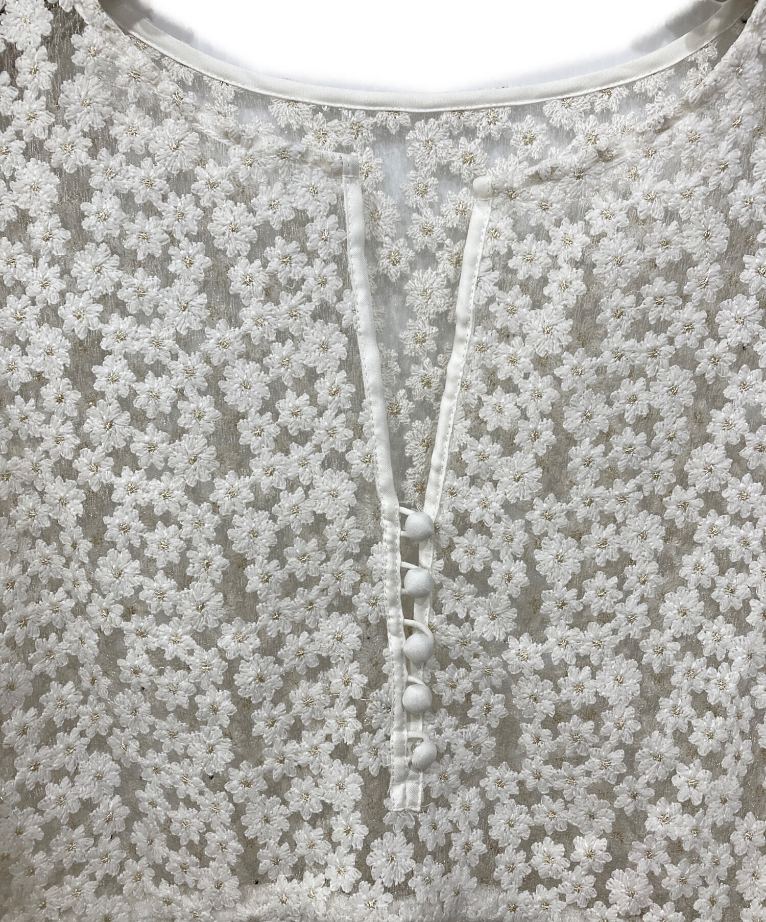 中古・古着通販】JUSGLITTY (ジャスグリッティー) ミニブーケ刺繍