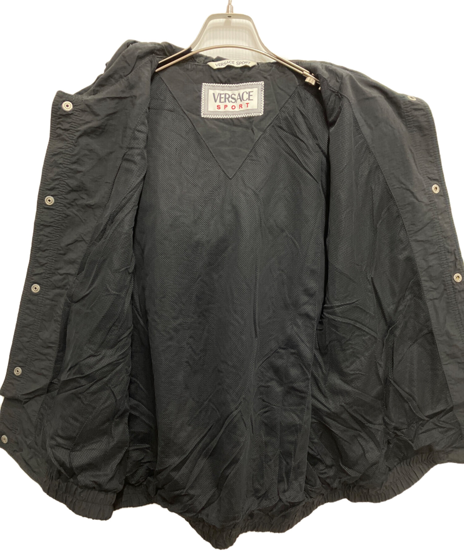 ★VERSACE SPORT, メデューサ·ファスナーとボタン 　ブルゾン★ 中古・古着通販】VERSACE SPORT (ヴェルサーチ スポーツ) メデューサ