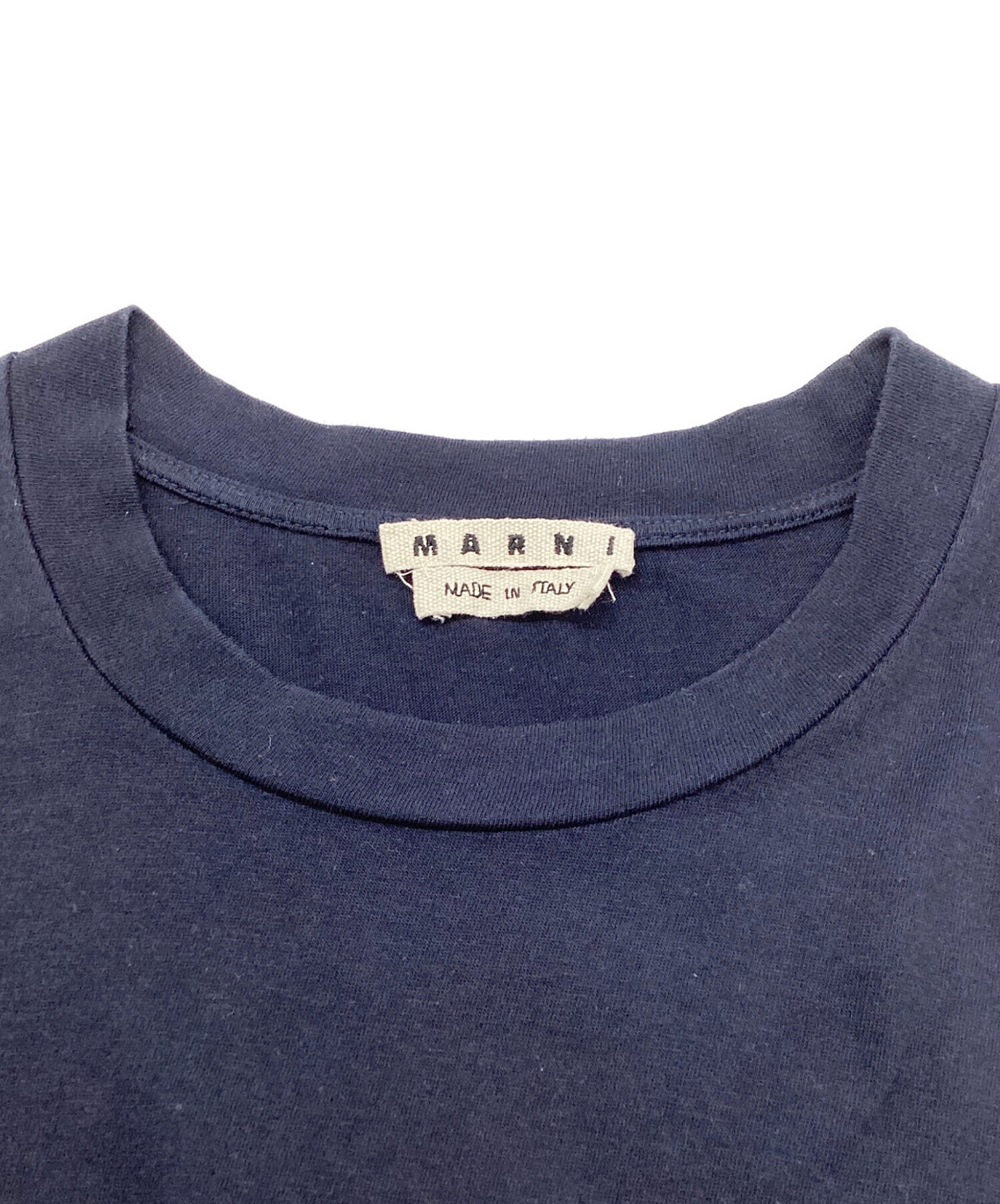 中古・古着通販】MARNI (マルニ) Tシャツ ネイビー サイズ:48