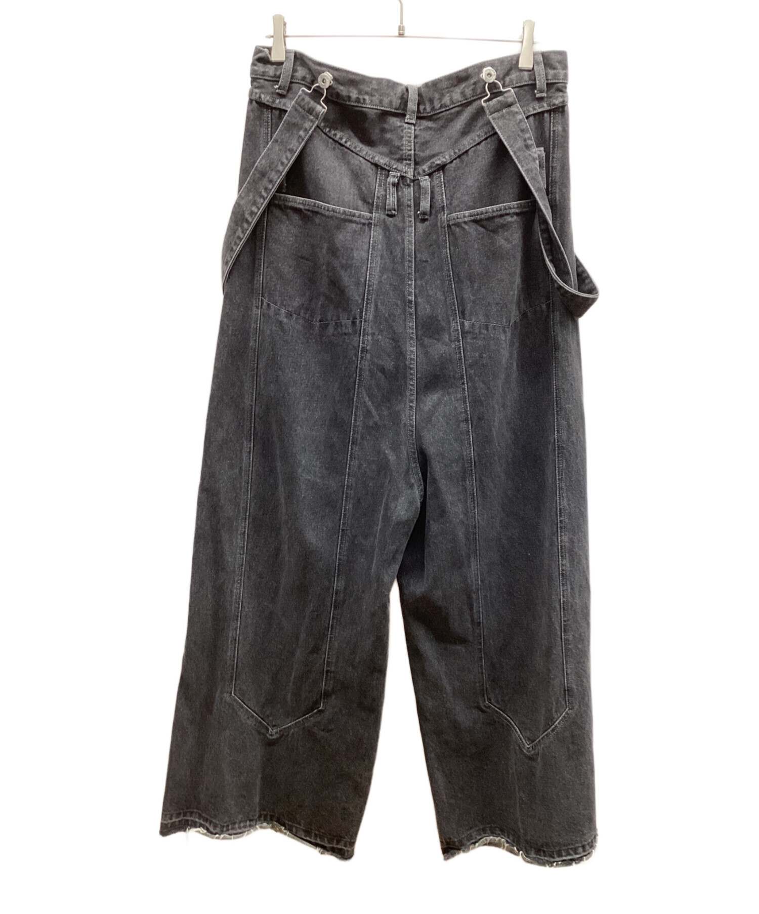 PRANK PROJECT プランクプロジェクト　デニム　サロペット　ブラック PRANK PROJECT(プランク プロジェクト)｜2WAYデニムサロペット / 2WAY