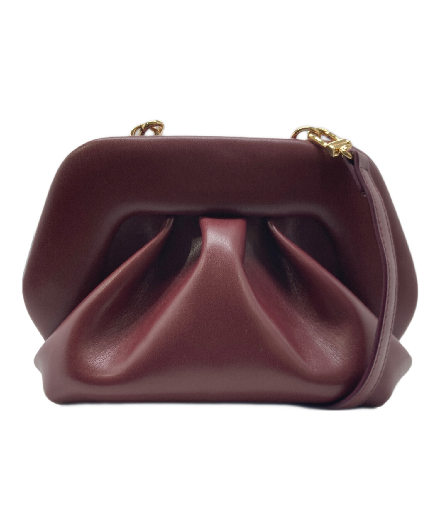 中古・古着通販】THEMOIRe (テモワール) GEA CLUTCH BAG ワインレッド