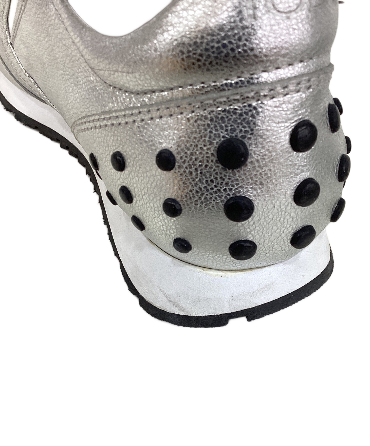 中古・古着通販】TOD'S (トッズ) メタリックフリンジスリッポン