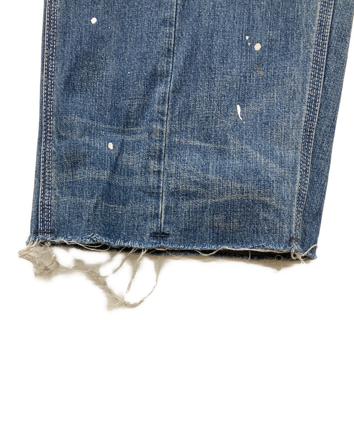 FRAMeWORK ビンテージライクペインターパンツ FRAMeWORK（フレームワーク）の「デニムペインターパンツ（デニム