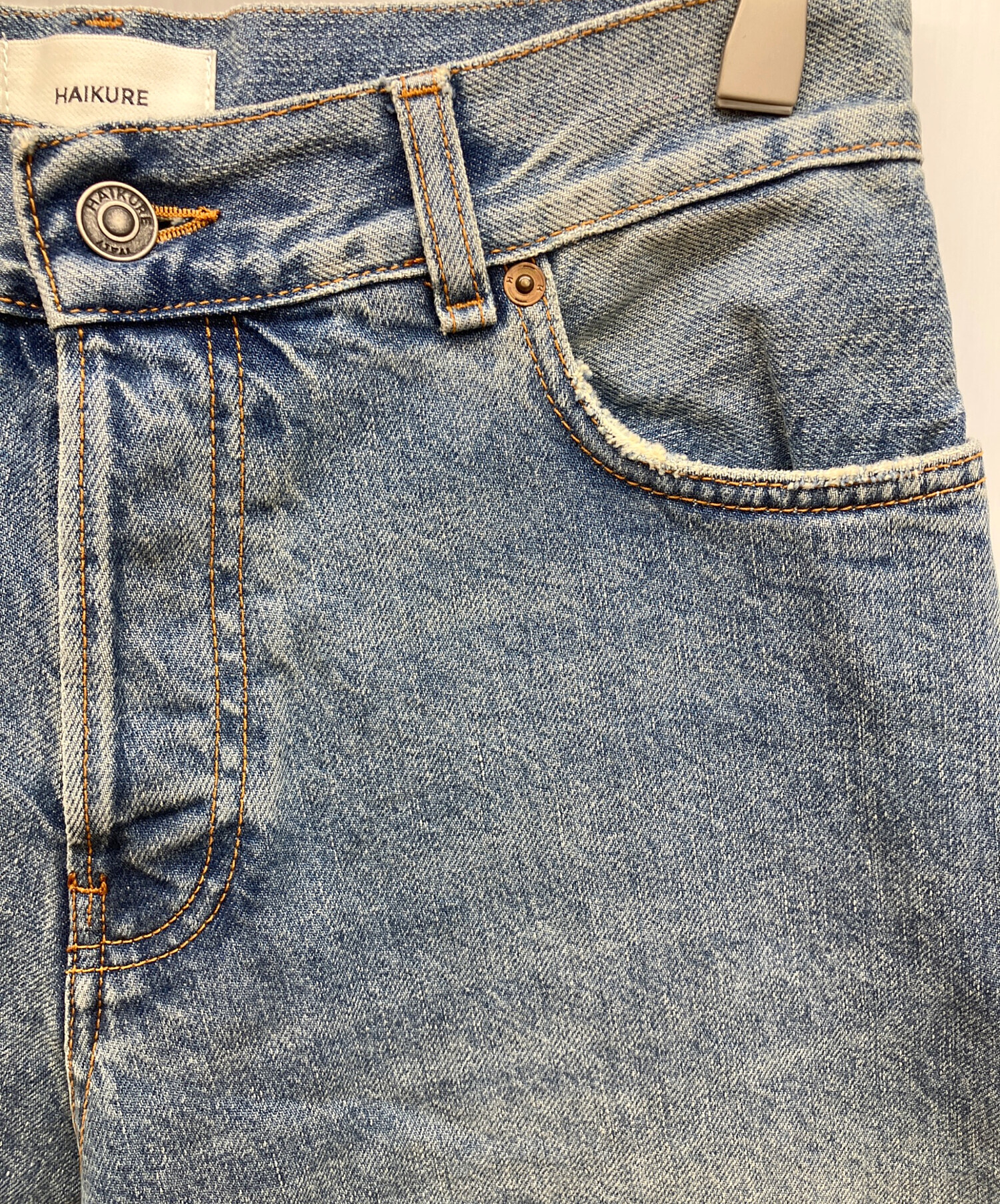 中古・古着通販】haikure (ハイクル) BETHANY Asian Fit デニムパンツ