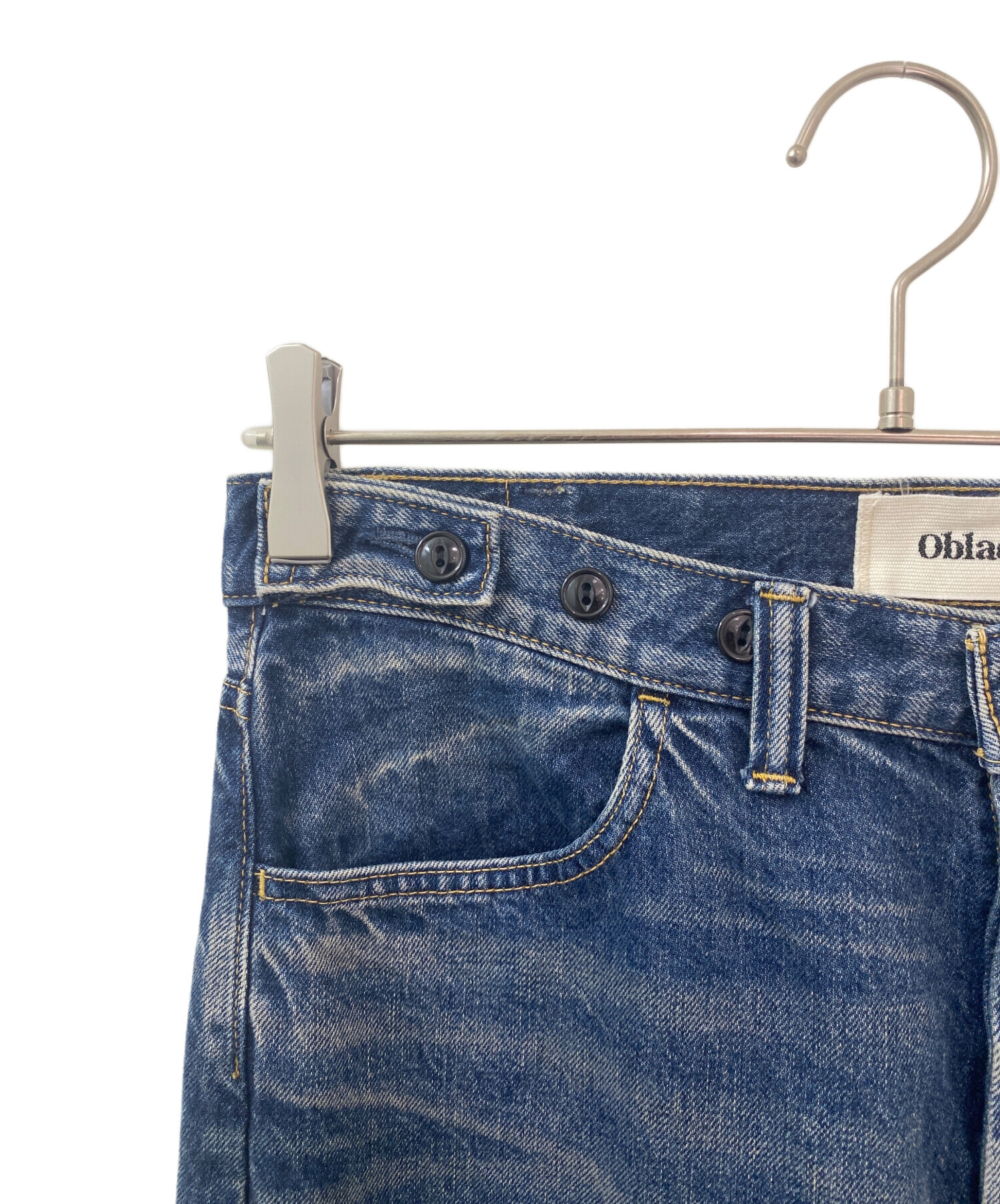 中古・古着通販】Oblada (オブラダ) デニムパンツ インディゴ サイズ:S