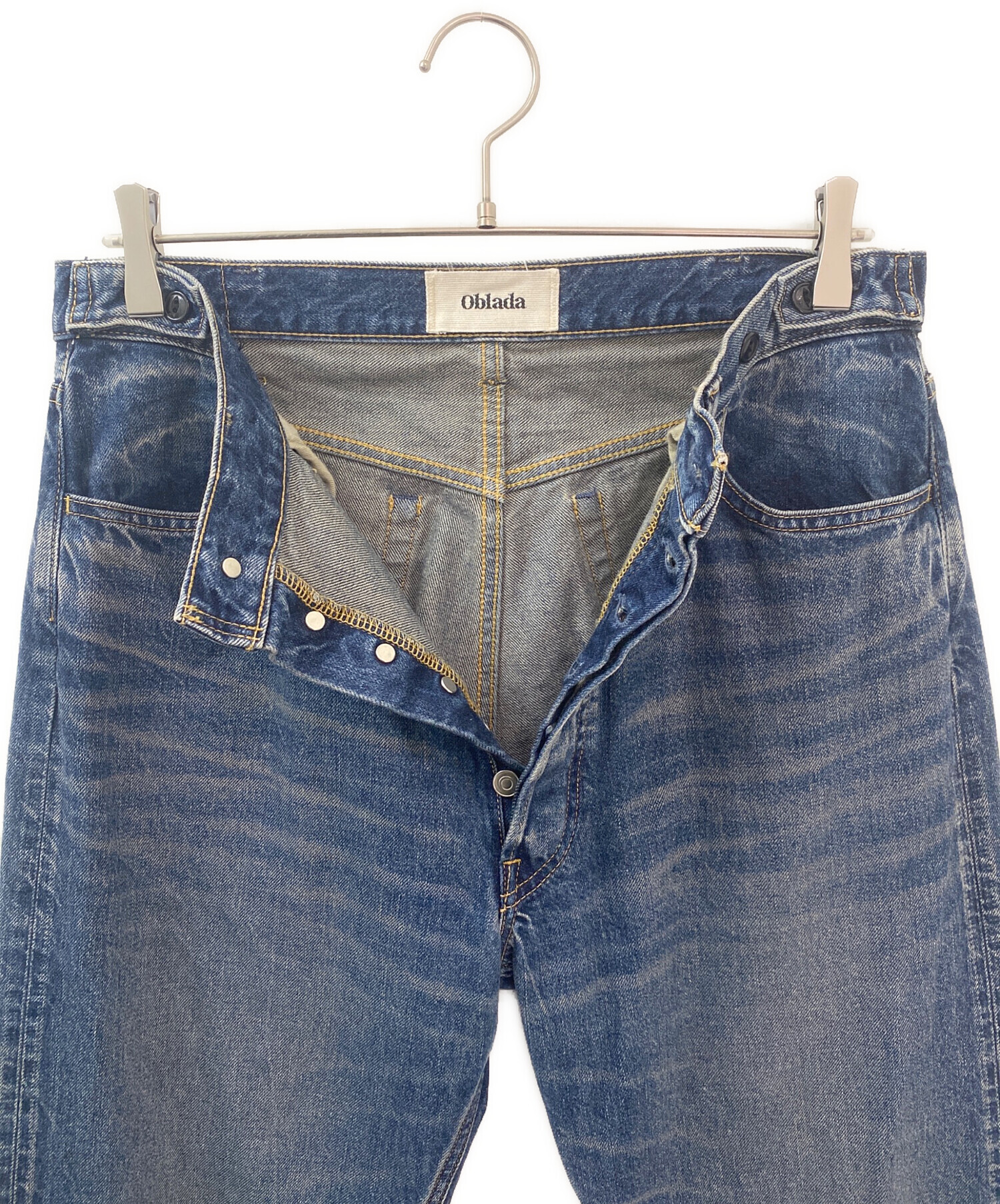 中古・古着通販】Oblada (オブラダ) デニムパンツ インディゴ サイズ:S