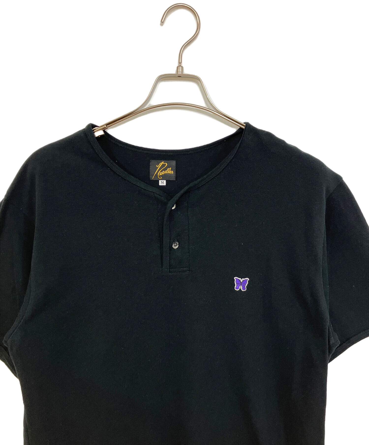 中古・古着通販】Needles (ニードルズ) Henry Neck Tee - Cotton Pique