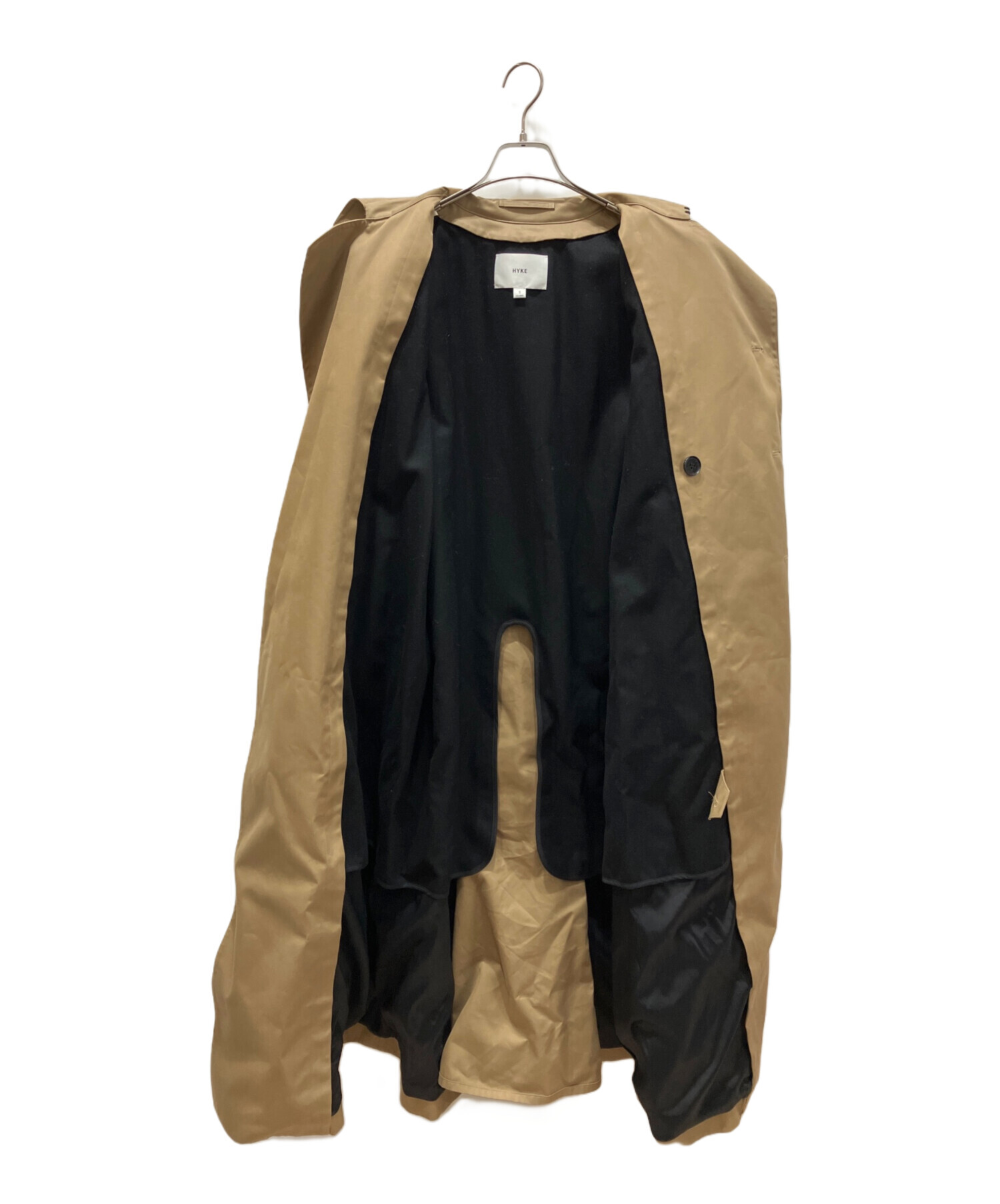 中古・古着通販】HYKE (ハイク) TRENCH COAT/REGULAR FIT ベージュ 