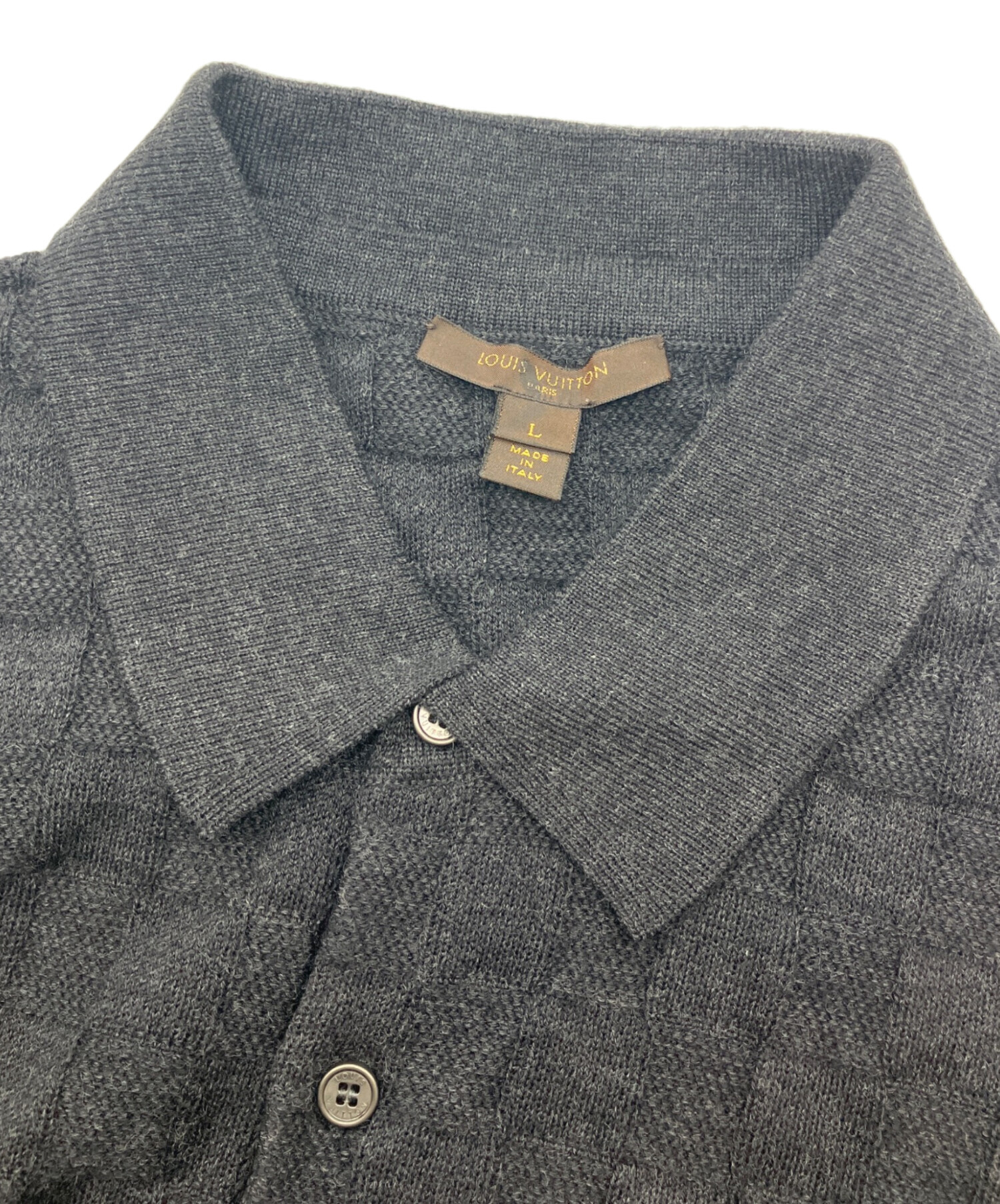 中古・古着通販】LOUIS VUITTON (ルイ ヴィトン) ニットポロシャツ