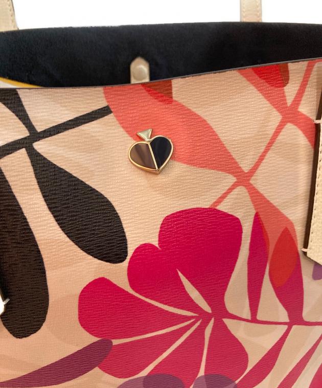 中古・古着通販】Kate Spade (ケイトスペード) 花柄トートバッグ