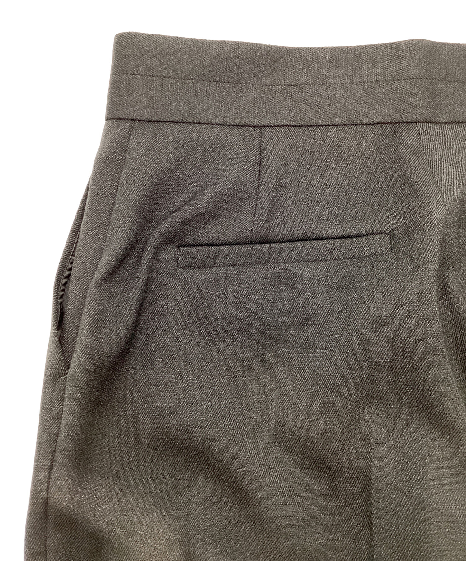 中古・古着通販】ANAYI (アナイ) スラブツイルクロップドパンツ