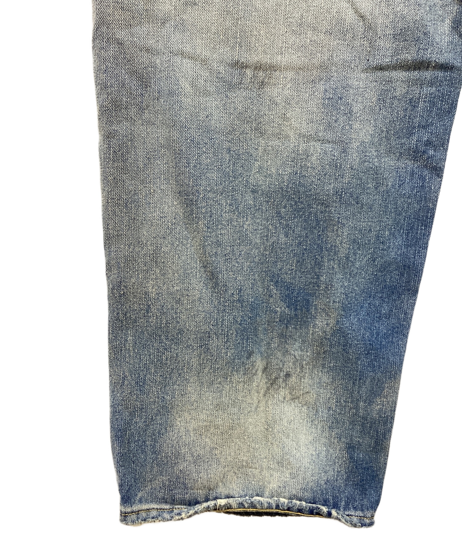 中古・古着通販】flagstuff (フラグスタフ) BORO DENIM PANTS ボロ