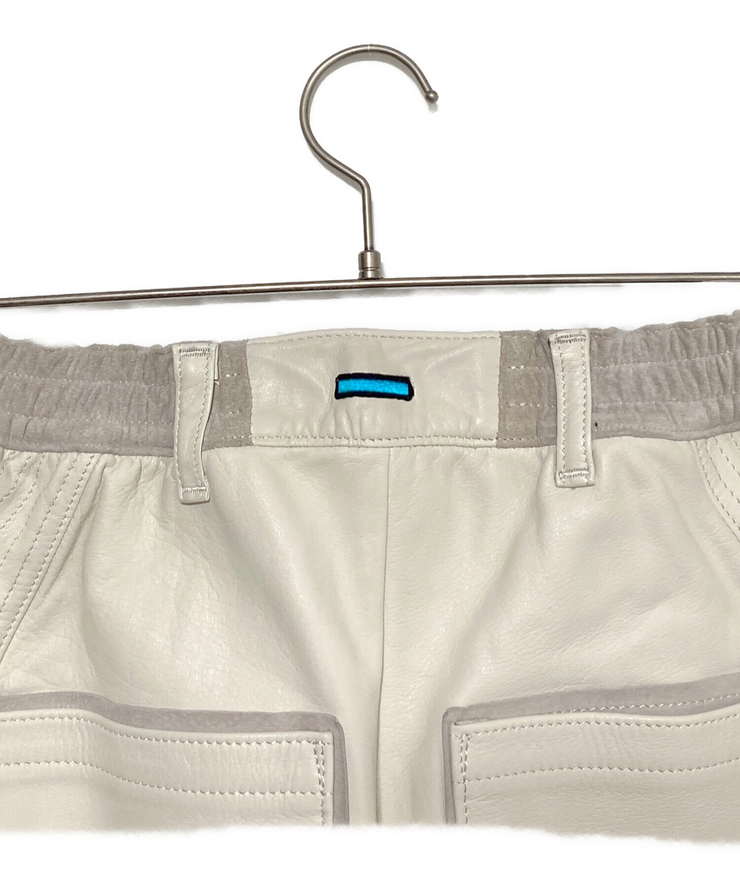 MUZE CIRCUIT WIDE LEATHER TROUSERS