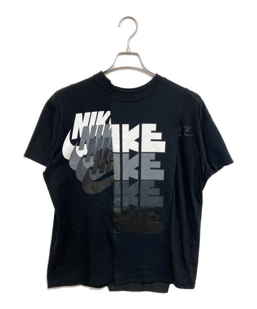 中古・古着通販】NIKE (ナイキ) sacai (サカイ) 再構築Tee ブラック
