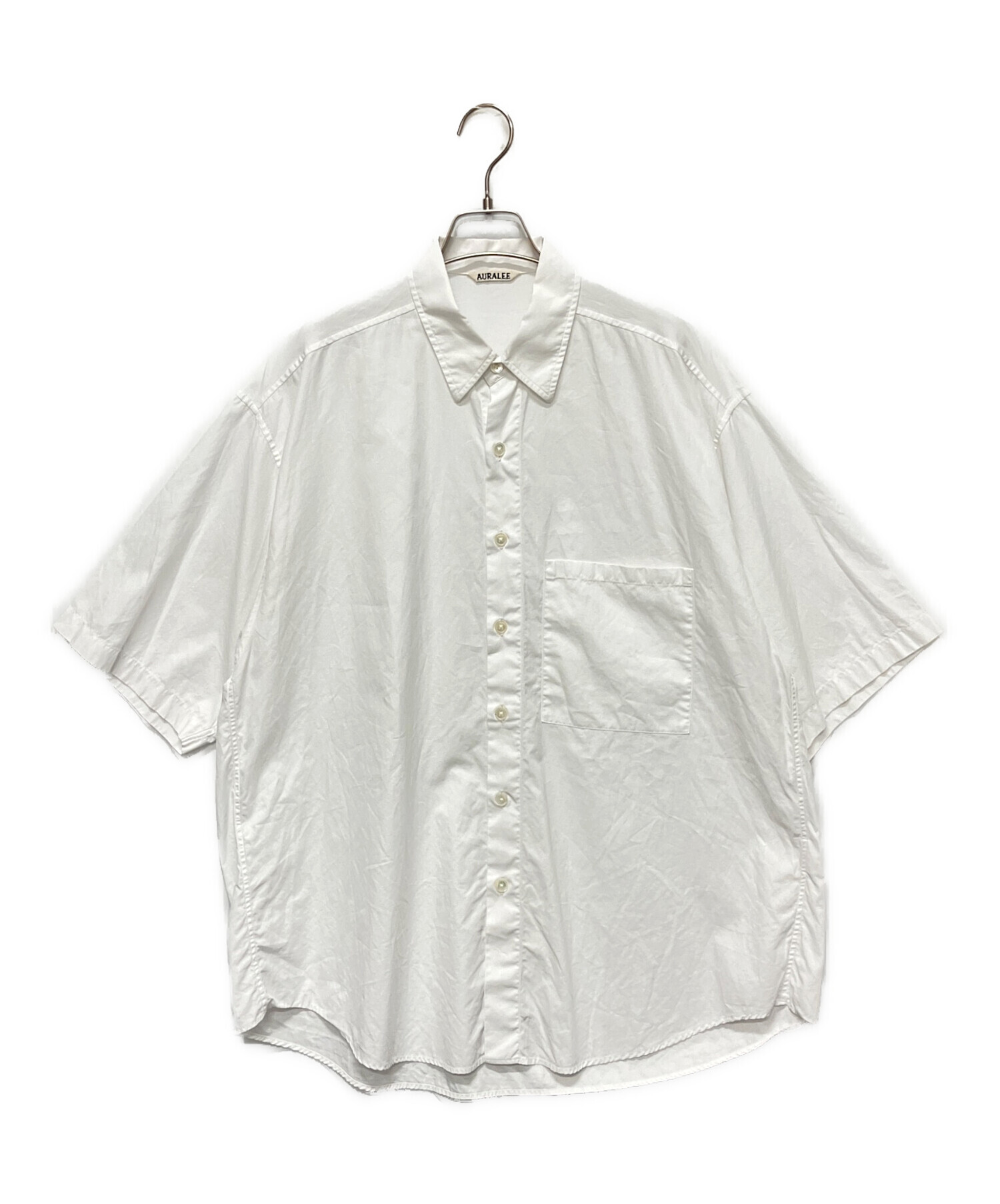 中古・古着通販】AURALEE (オーラリー) WASHED FINX TWILL BIG HALF