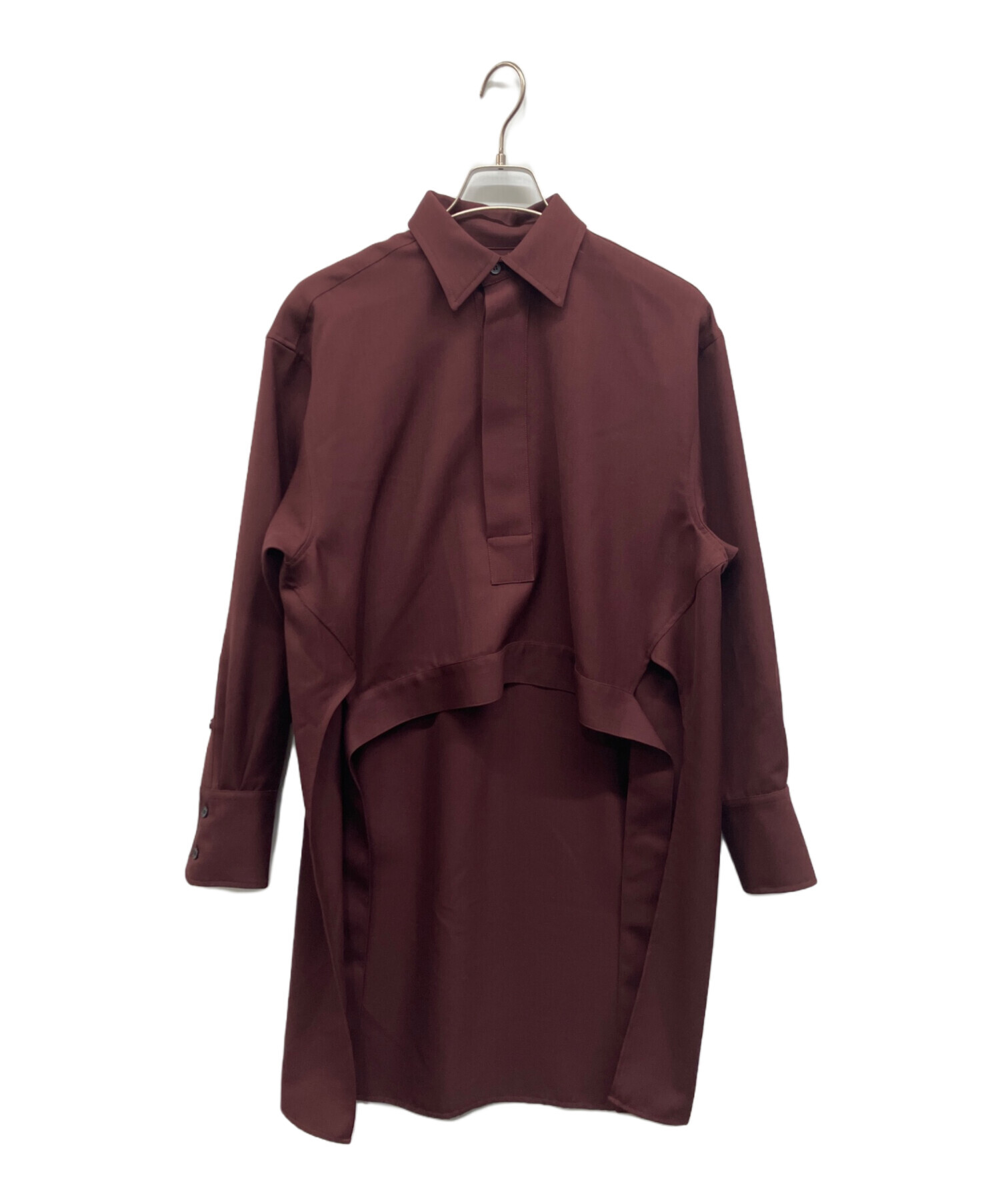 中古・古着通販】Plan C (プランシー) Crop Front Hi-Lo L/S Shirt