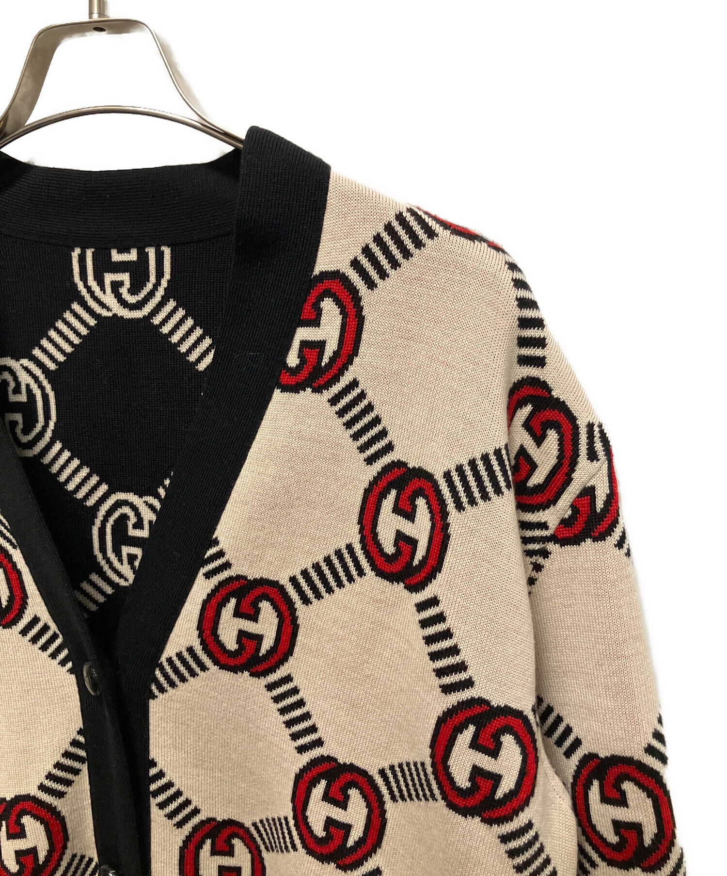 中古・古着通販】GUCCI (グッチ) Gucci Reversible Wool Interlocking