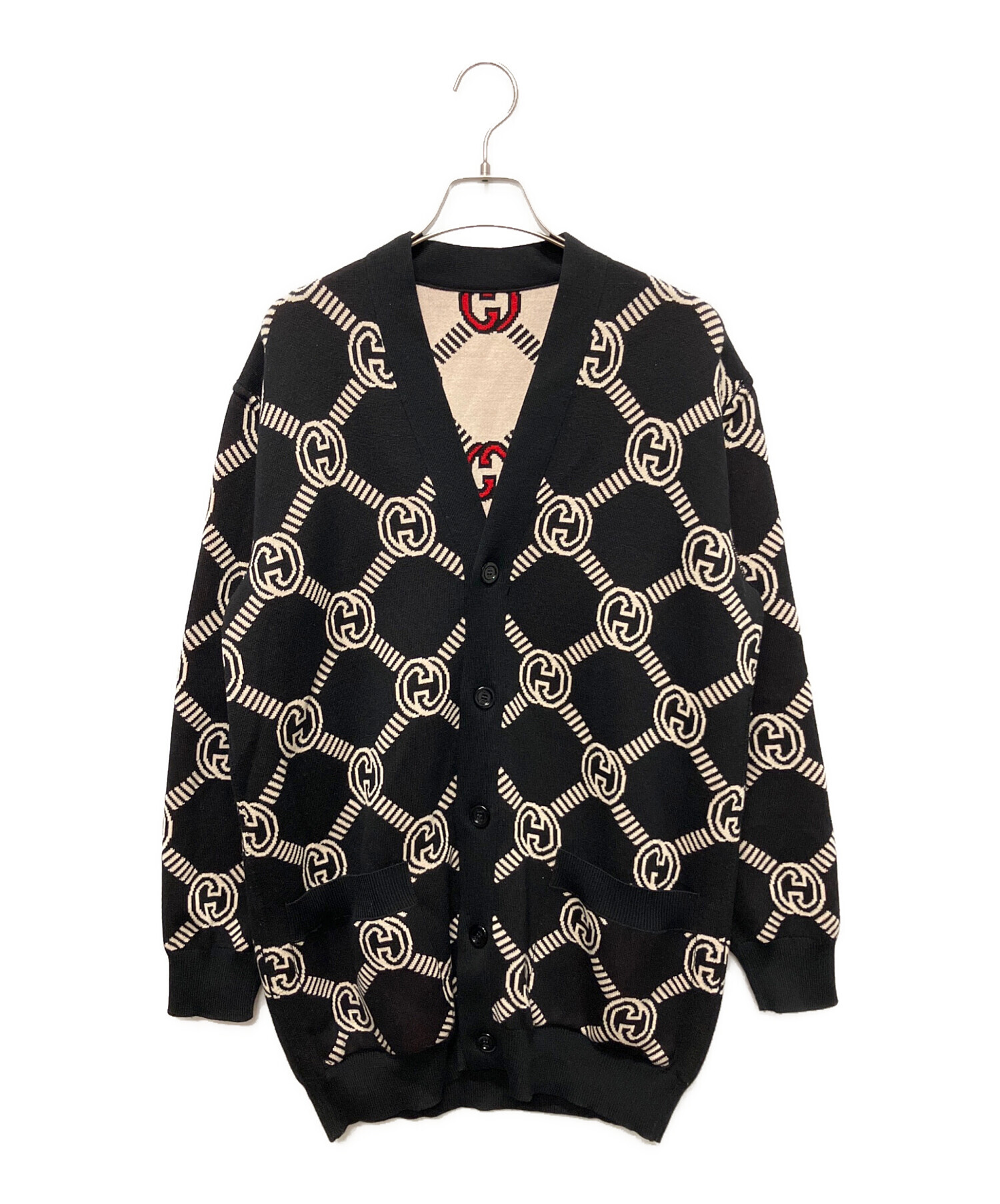 中古・古着通販】GUCCI (グッチ) Gucci Reversible Wool Interlocking