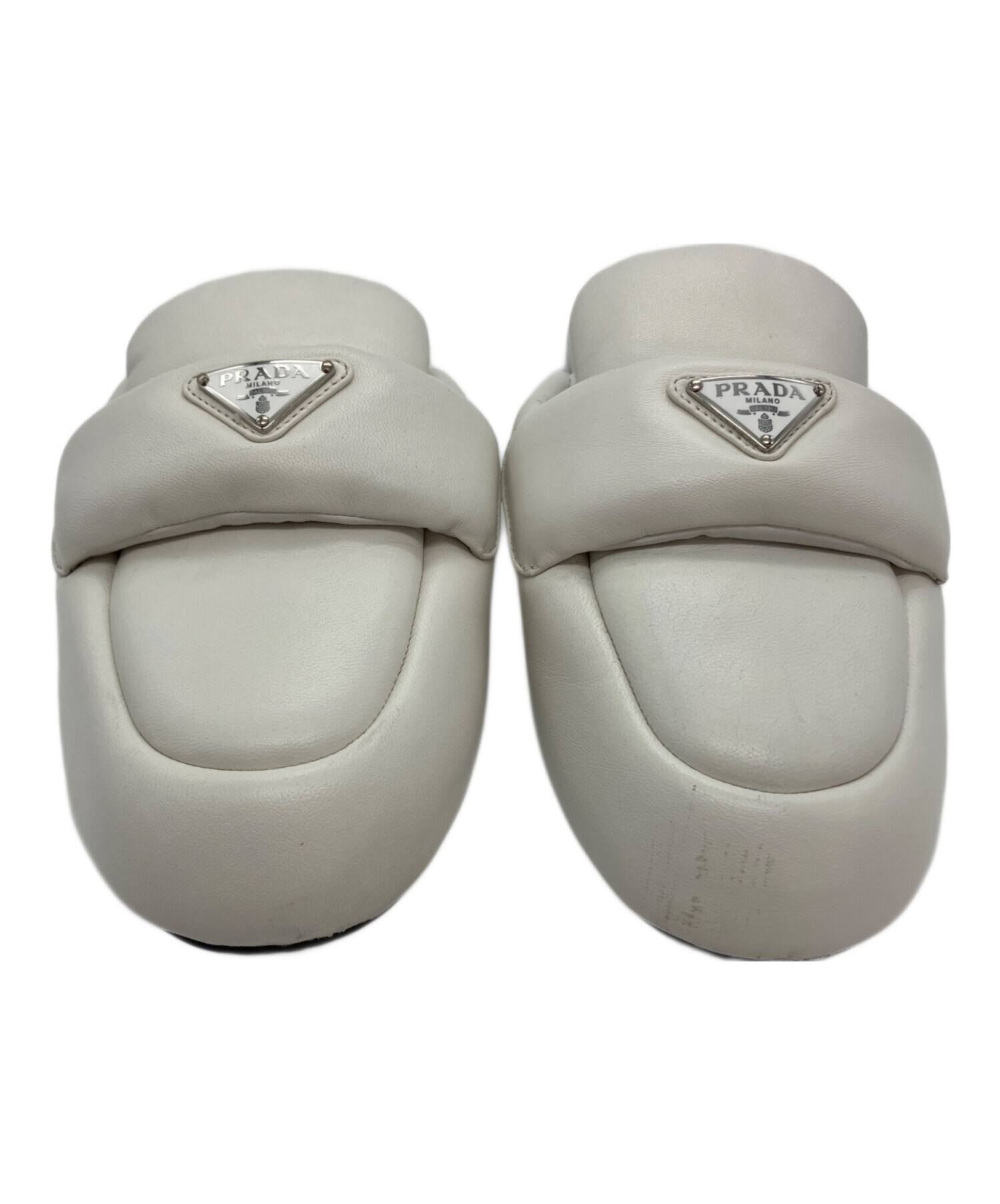 中古・古着通販】PRADA (プラダ) ソフト パデッドナッパレザー サボ