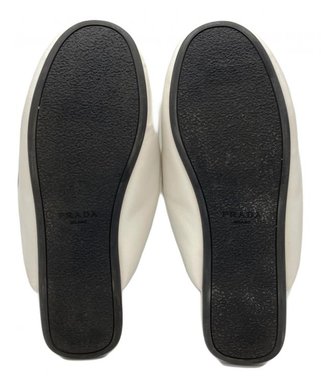 中古・古着通販】PRADA (プラダ) ソフト パデッドナッパレザー サボ