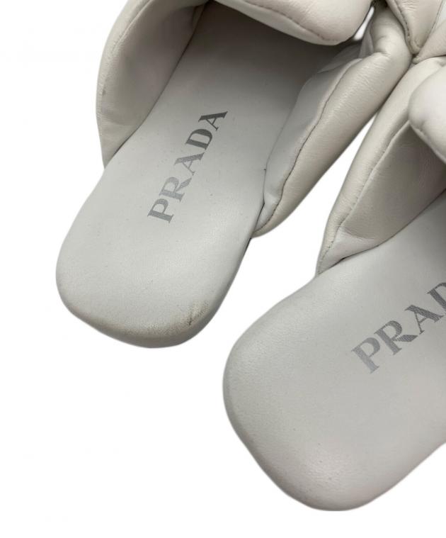 中古・古着通販】PRADA (プラダ) ソフト パデッドナッパレザー サボ