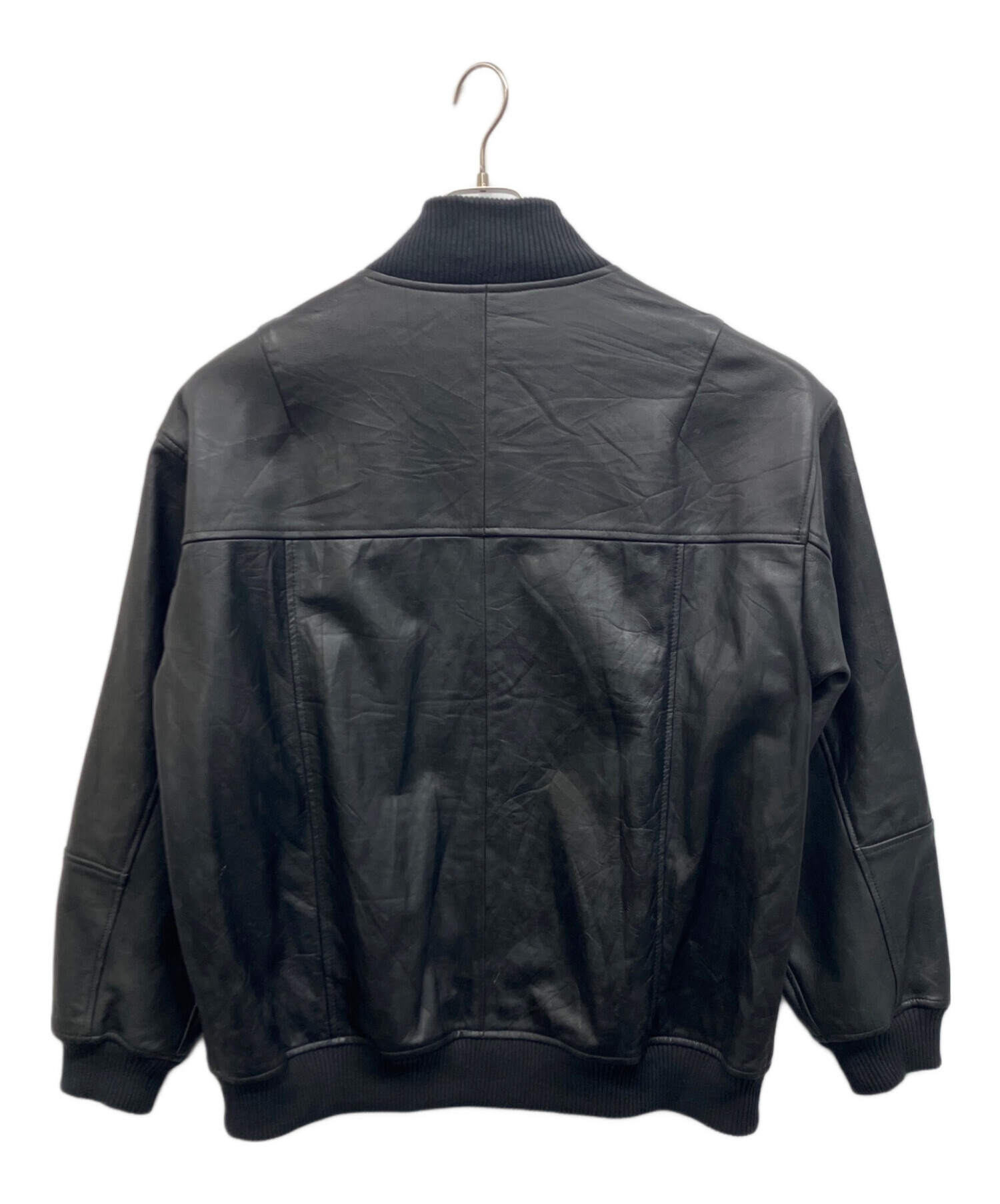 中古・古着通販】yoused (ユーズド) レザースタジアムジャンパー