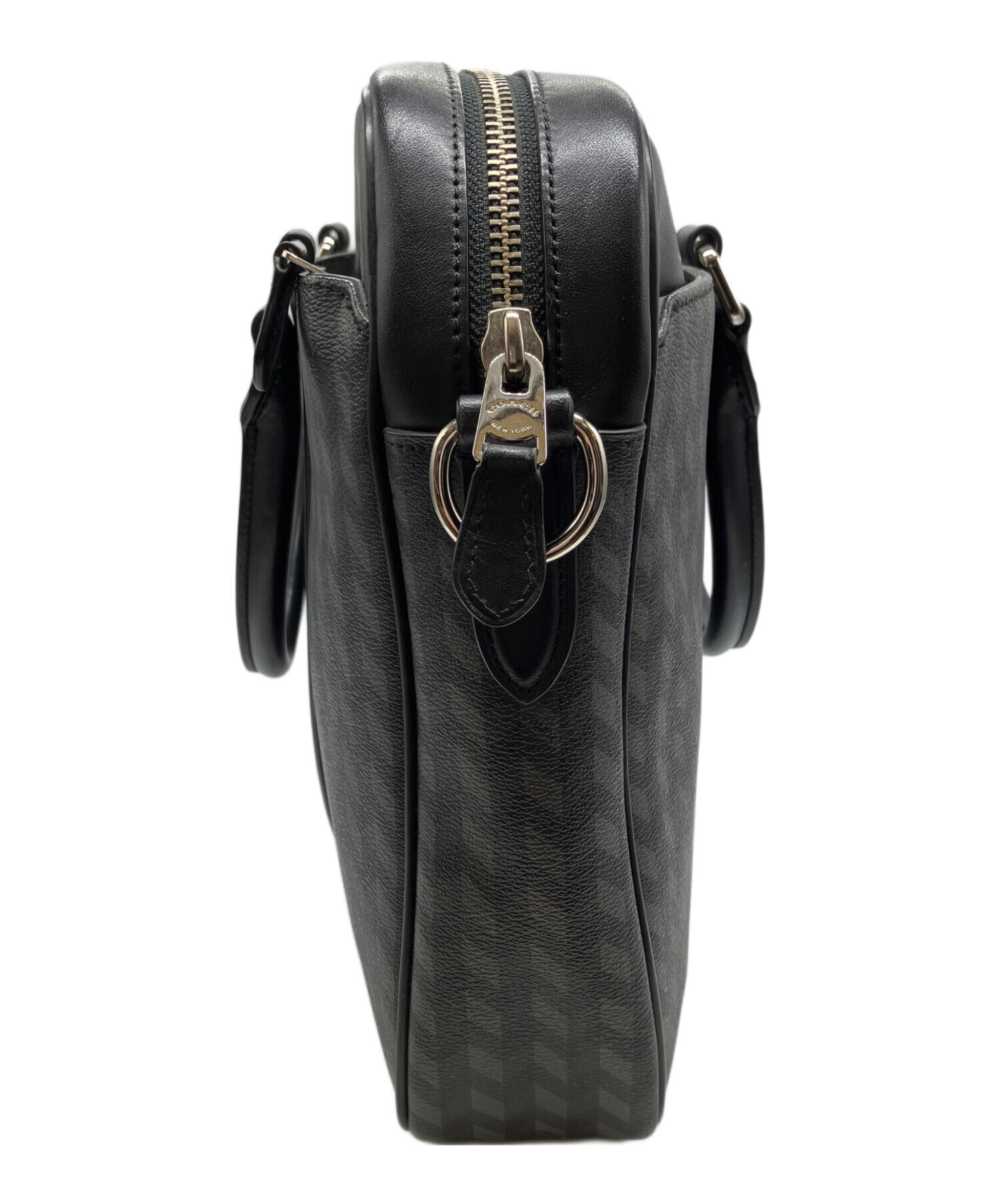 中古・古着通販】COACH (コーチ) 2WAYブリーフケース ブラック
