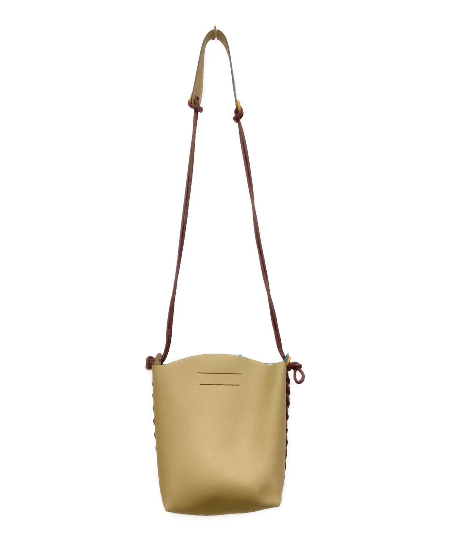 中古・古着通販】CAMPER (カンペール) トートバッグ ブルー×ベージュ 