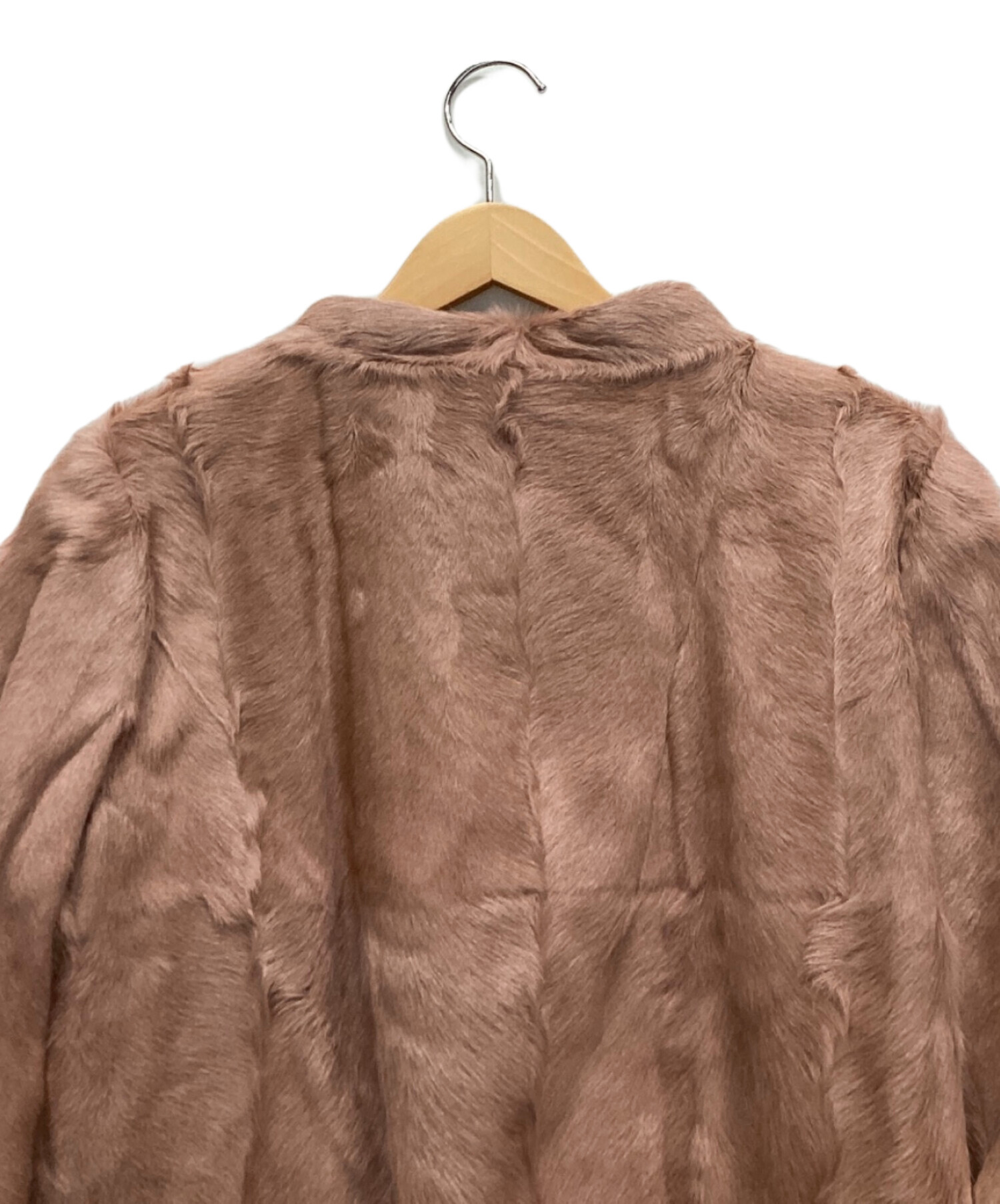 中古・古着通販】MARNI (マルニ) 毛皮ショートコート ピンク サイズ:40 