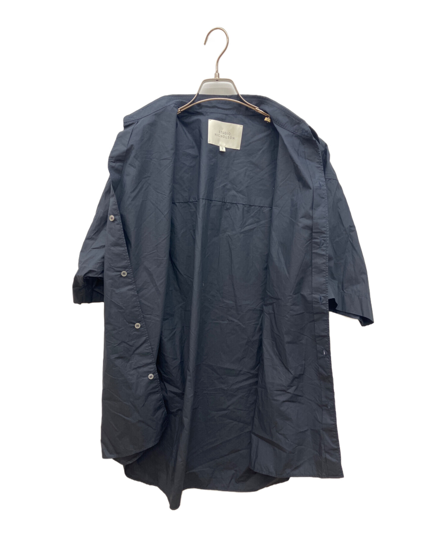 中古・古着通販】STUDIO NICHOLSON (スタジオ ニコルソン) 半袖シャツ 