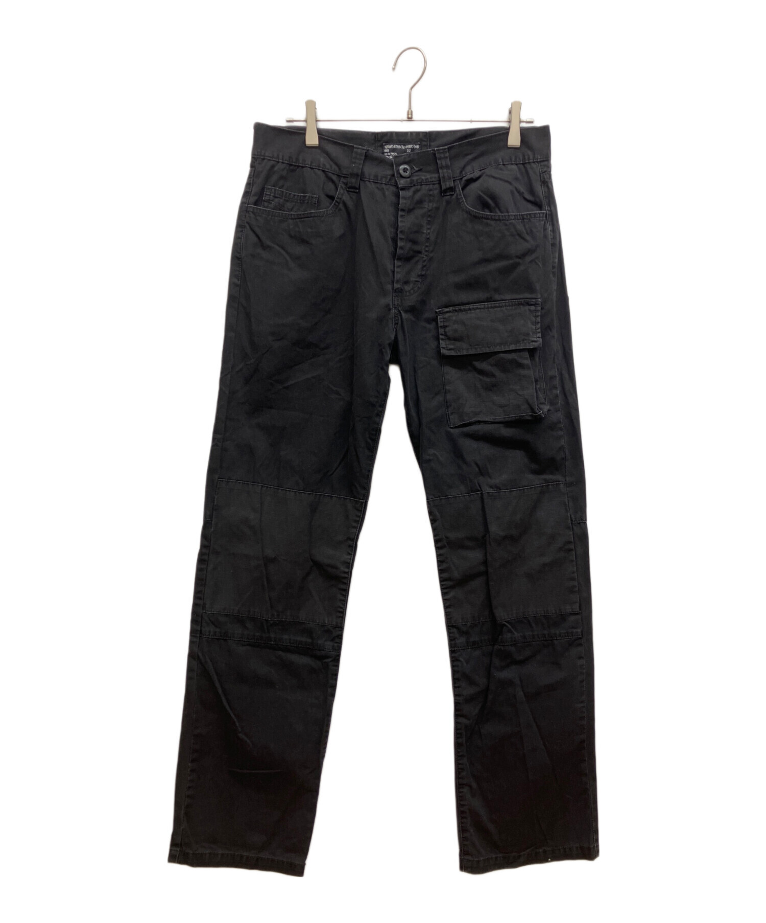 中古・古着通販】stussy (ステューシー) カーゴパンツ ブラック サイズ 