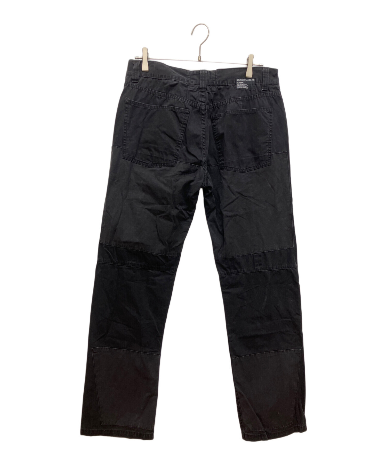 中古・古着通販】stussy (ステューシー) カーゴパンツ ブラック サイズ 