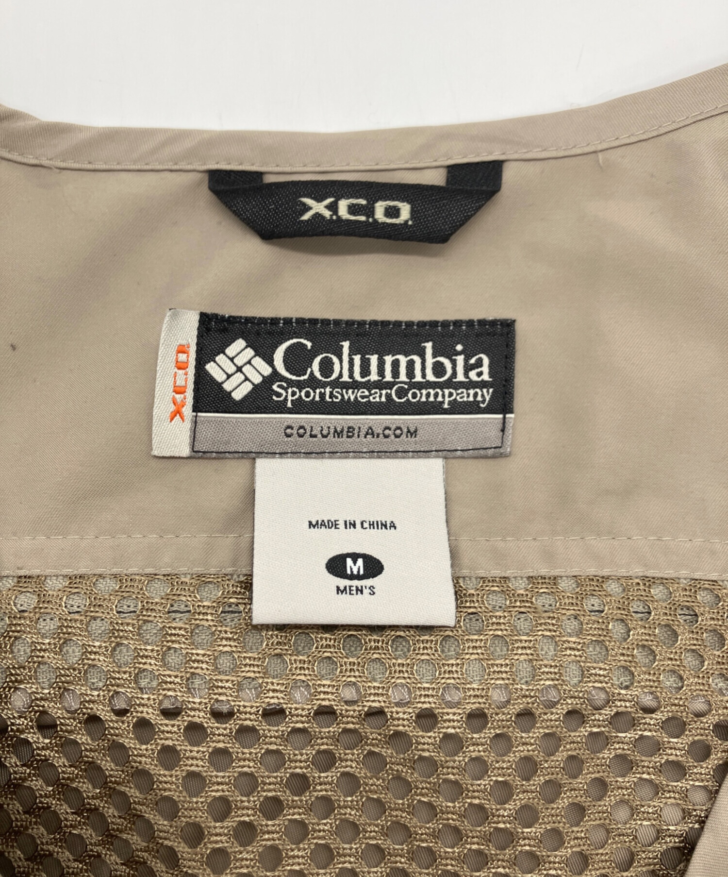 中古・古着通販】Columbia (コロンビア) フィッシングベスト ベージュ