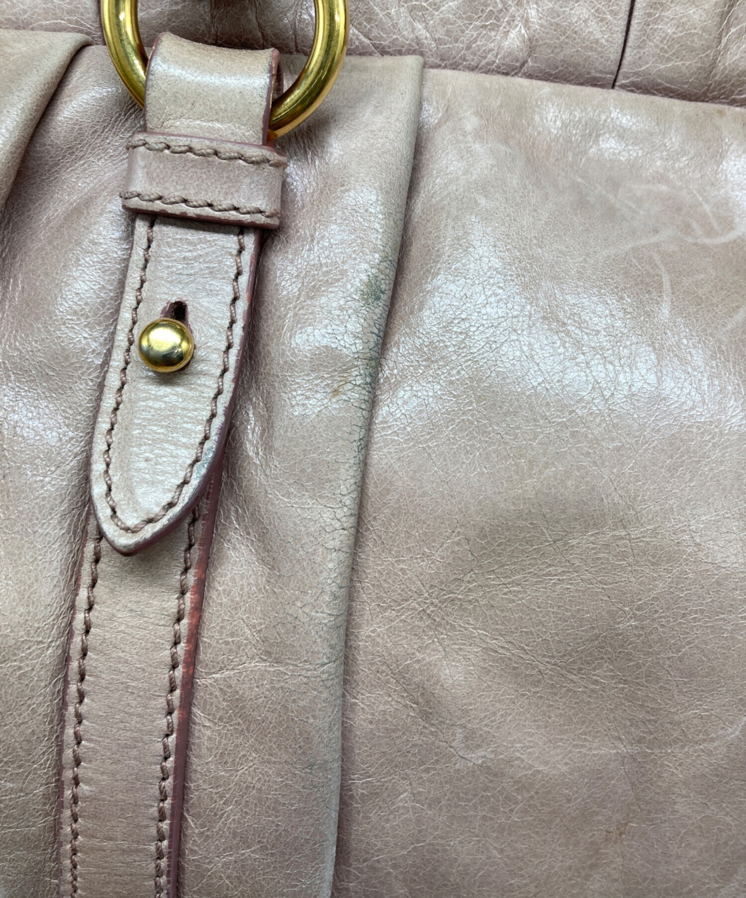 中古・古着通販】MIU MIU (ミュウミュウ) VITELLO LUX 2WAYバッグ 