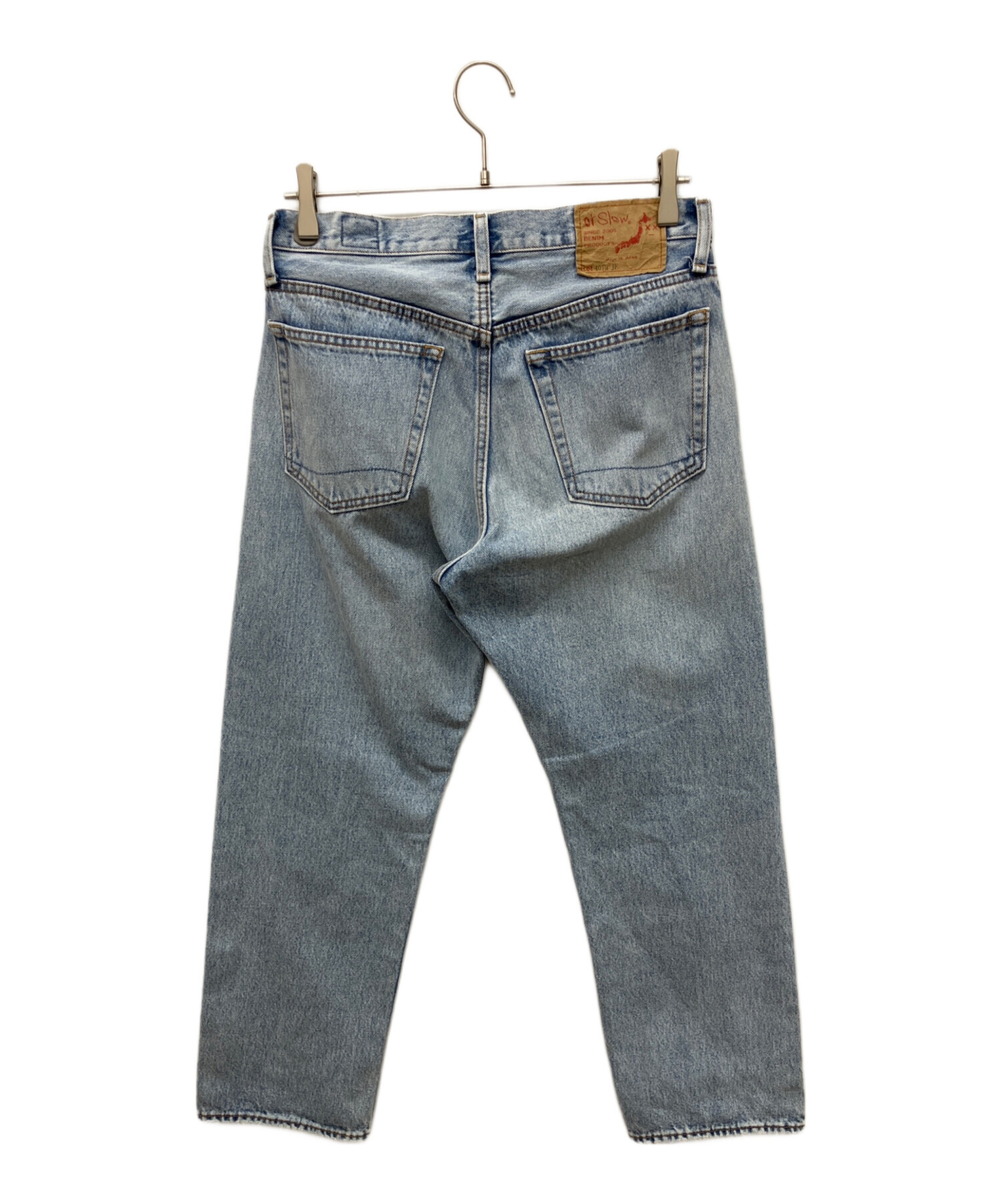 or slow jeans factory 別注　40周年デニムパンツ 中古・古着通販】orSlow (オアスロウ) JEANS FACTORY (ジーンズ