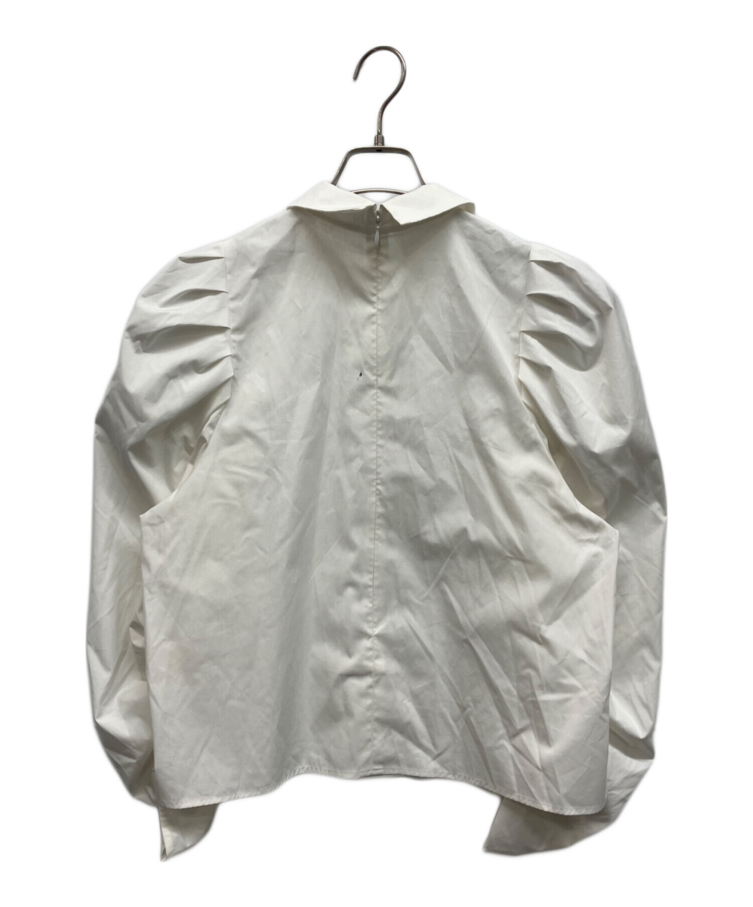【未使用品】HEVE トップス　ブラウス 中古・古着通販】Heve (ヘイヴ) クロワッサンカラーブラウス ホワイト