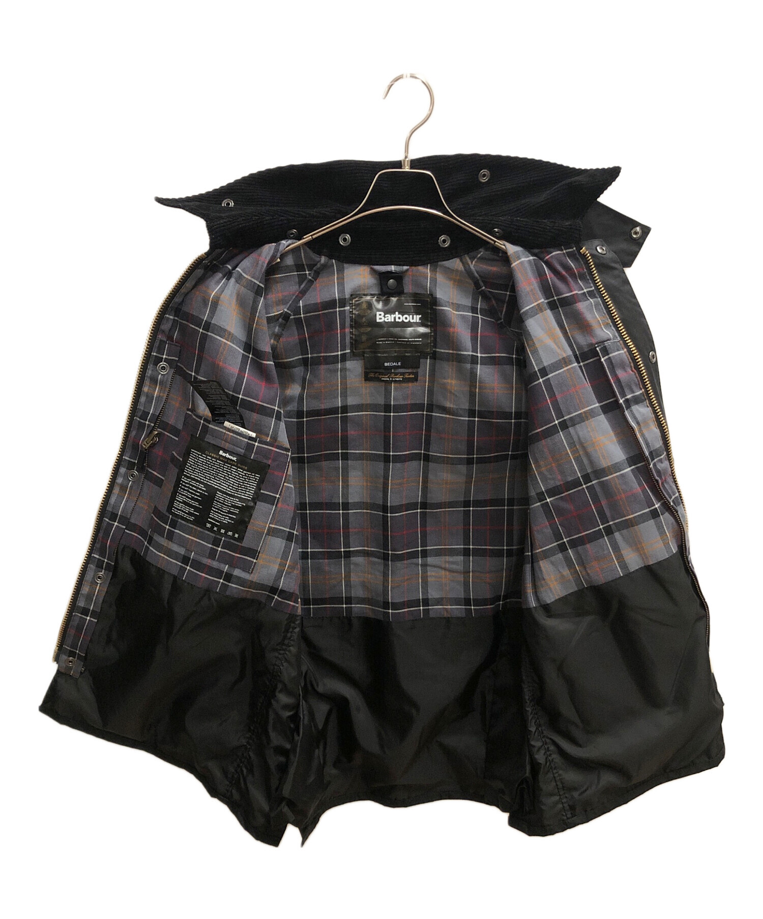 中古・古着通販】Barbour (バブアー) Bedale Wax Jacket ブラック