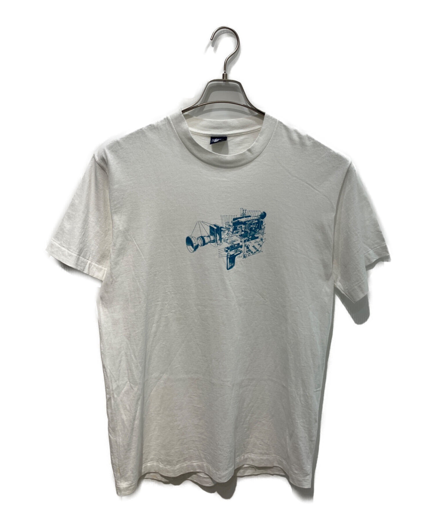 中古・古着通販】stussy (ステューシー) 90s Camera Te USA製 紺タグ