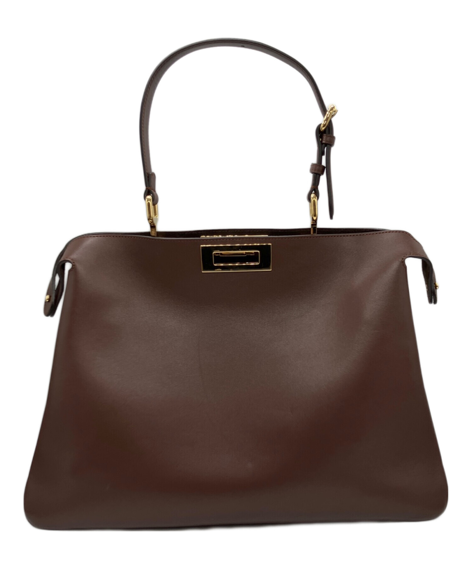 Fndiページ 中古・古着通販】FENDI (フェンディ) ハンドバッグ ブラウン｜ブランド