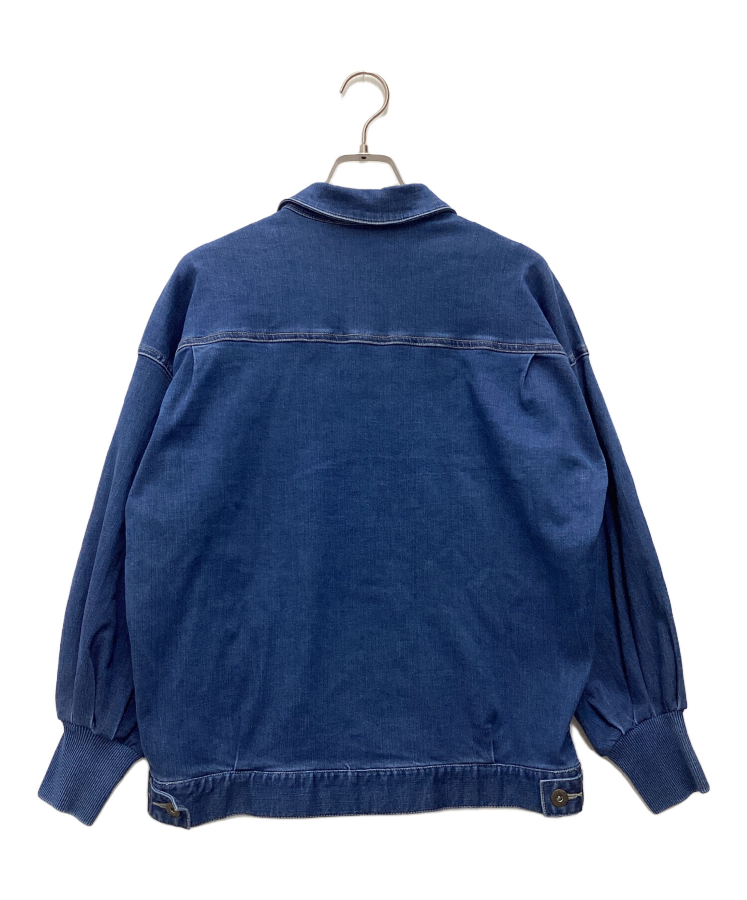 中古・古着通販】FRIPIER (フリピエ) 袖パフGジャン ブルー サイズ