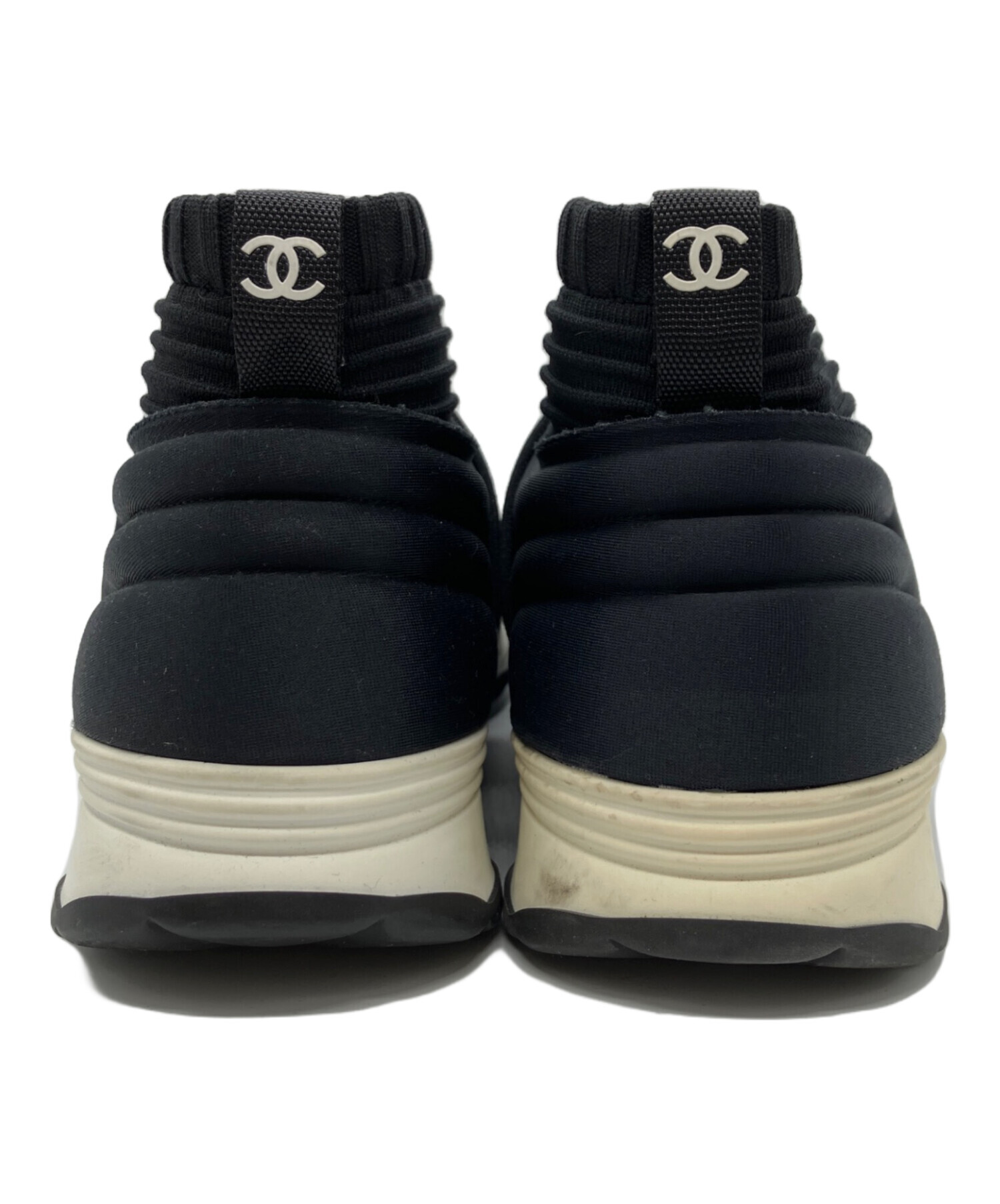 CHANEL☆スニーカー　サイズ36 中古・古着通販】CHANEL (シャネル) スニーカー ブラック サイズ:36