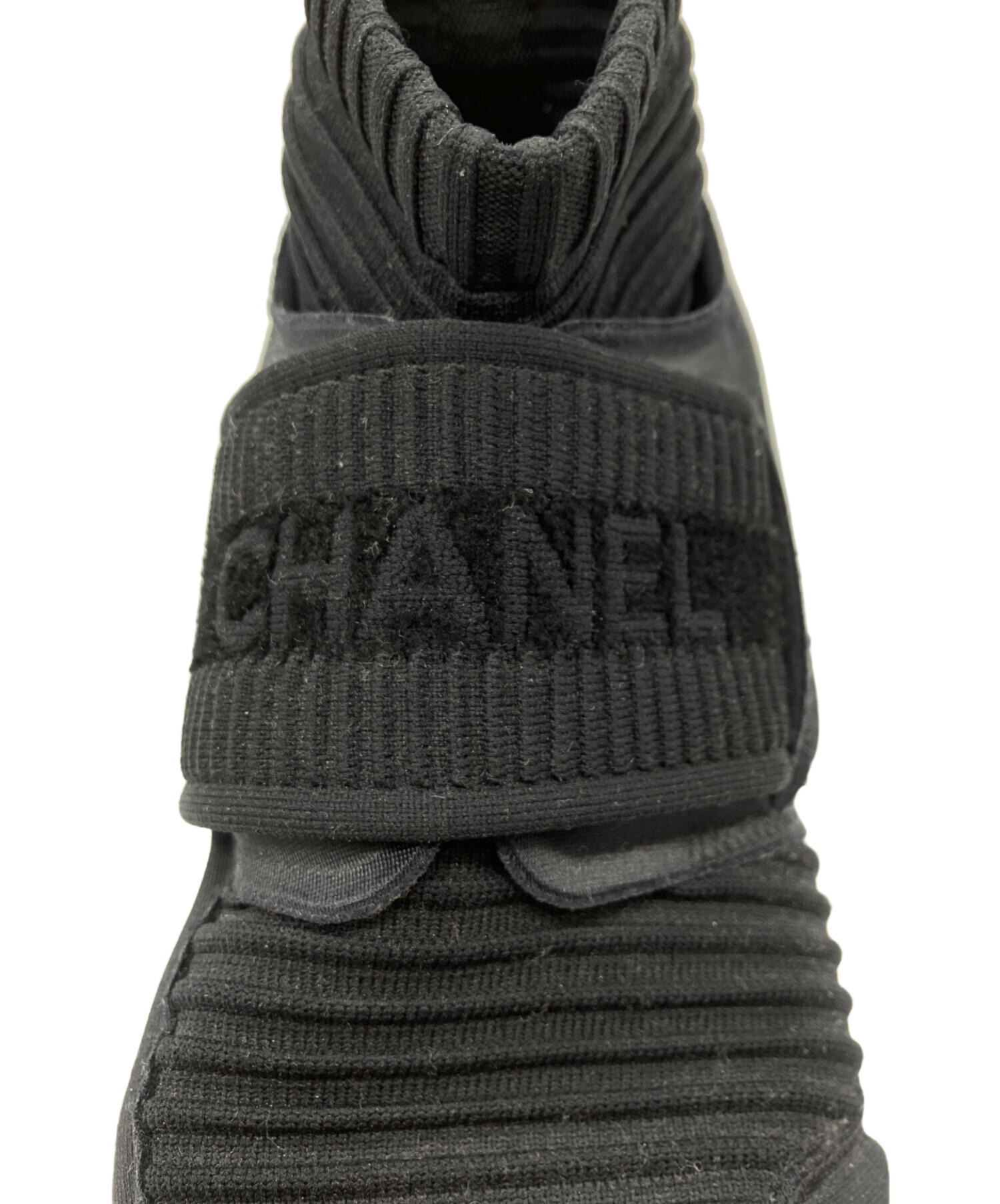 CHANEL☆スニーカー　サイズ36 中古・古着通販】CHANEL (シャネル) スニーカー ブラック サイズ:36