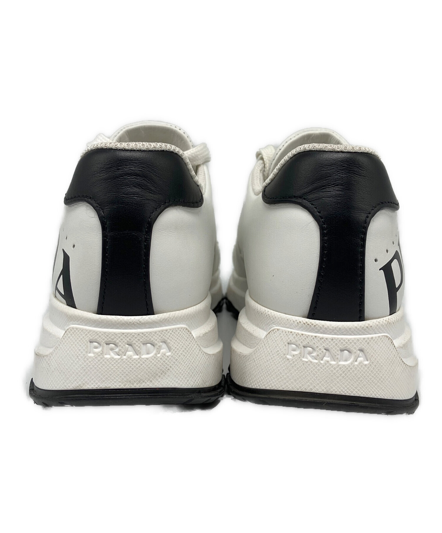 中古・古着通販】PRADA (プラダ) スニーカー ホワイト サイズ:35