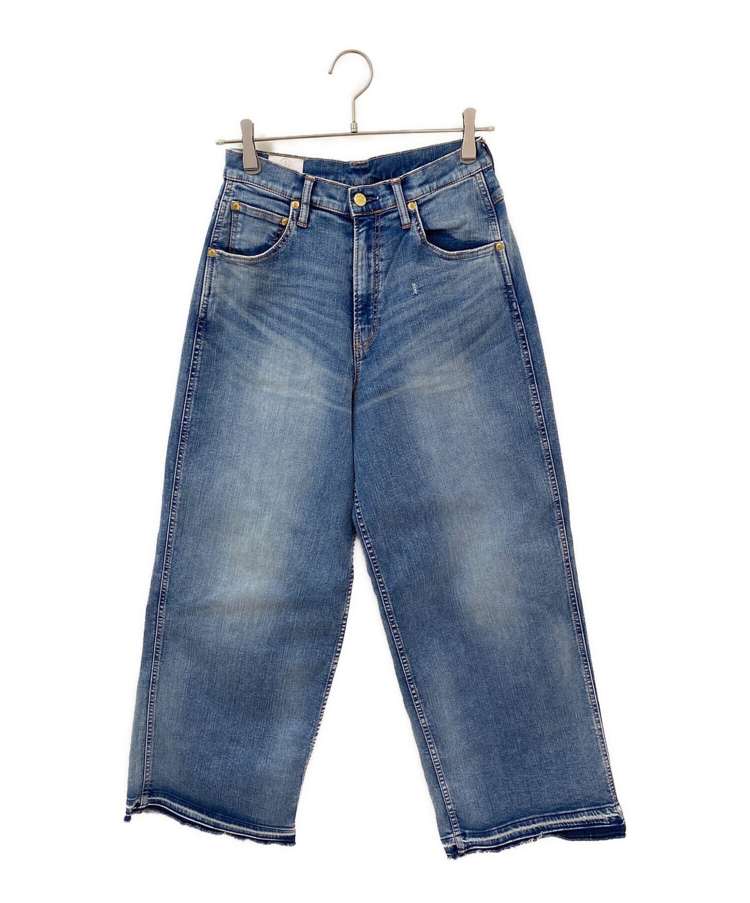 【SURT/サート】WIDE BUGGY デニム 中古・古着通販】SURT (サート) WIDE BUGGY デニムパンツ ブルー