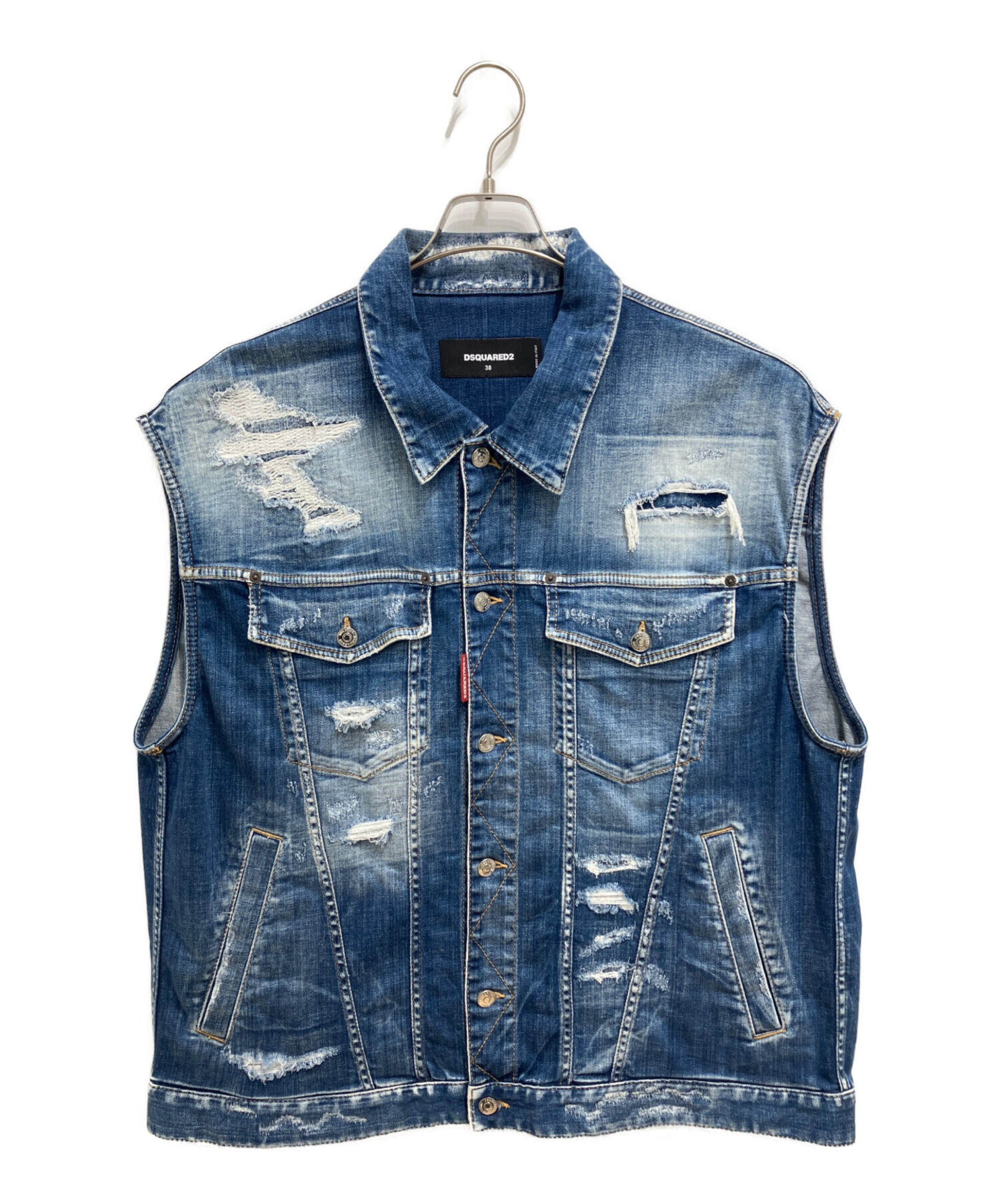 中古・古着通販】DSQUARED2 (ディースクエアード) ディストレスト