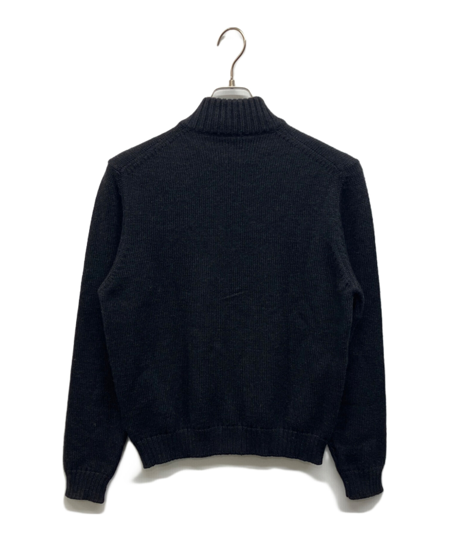 中古・古着通販】Zanone (ザノーネ) スタンドカラージップアップニット